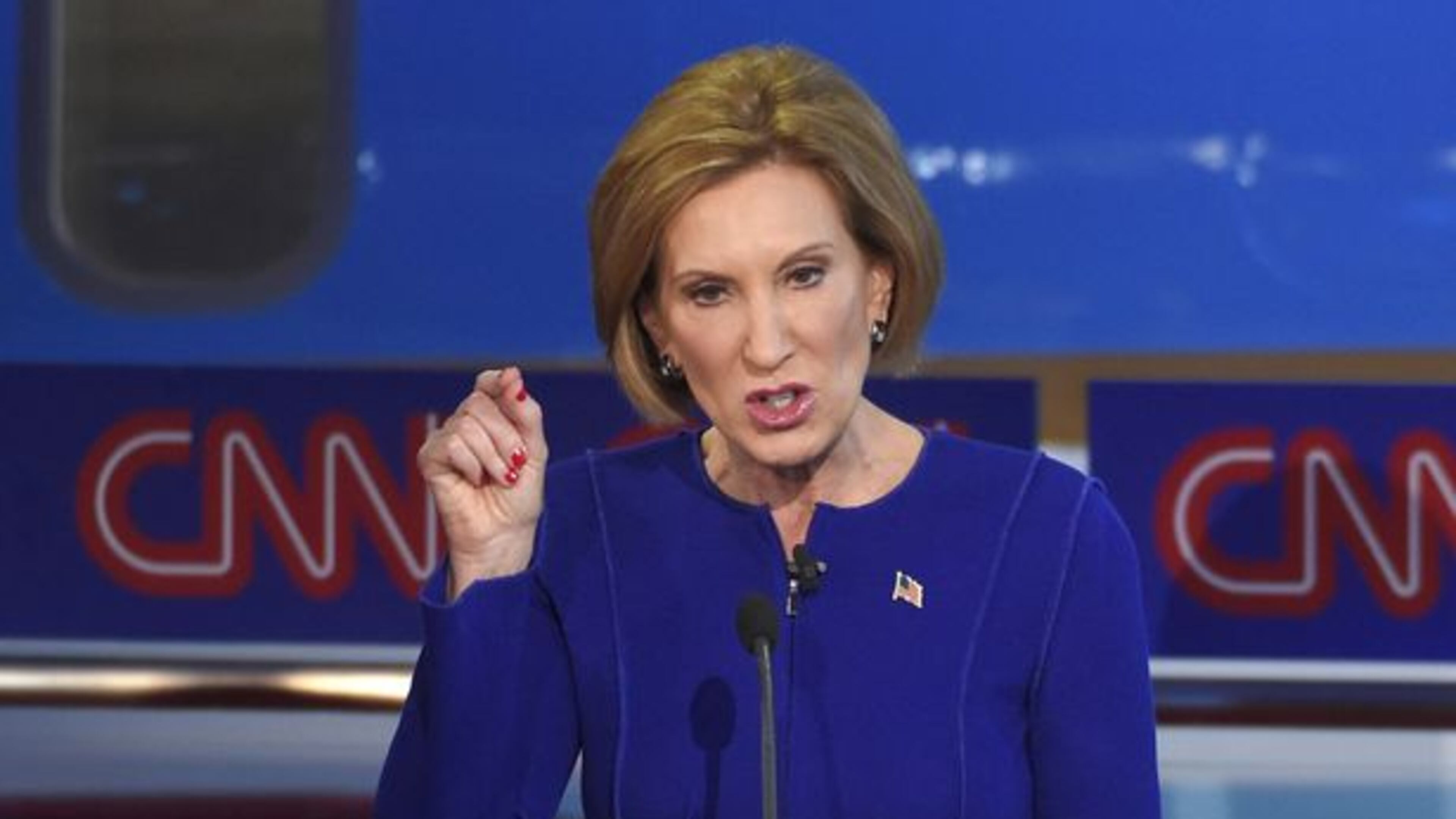 This is what it looks like when you're about to drop the mic (metaphorically speaking, of course). AP Photo / Mark J. Terrill