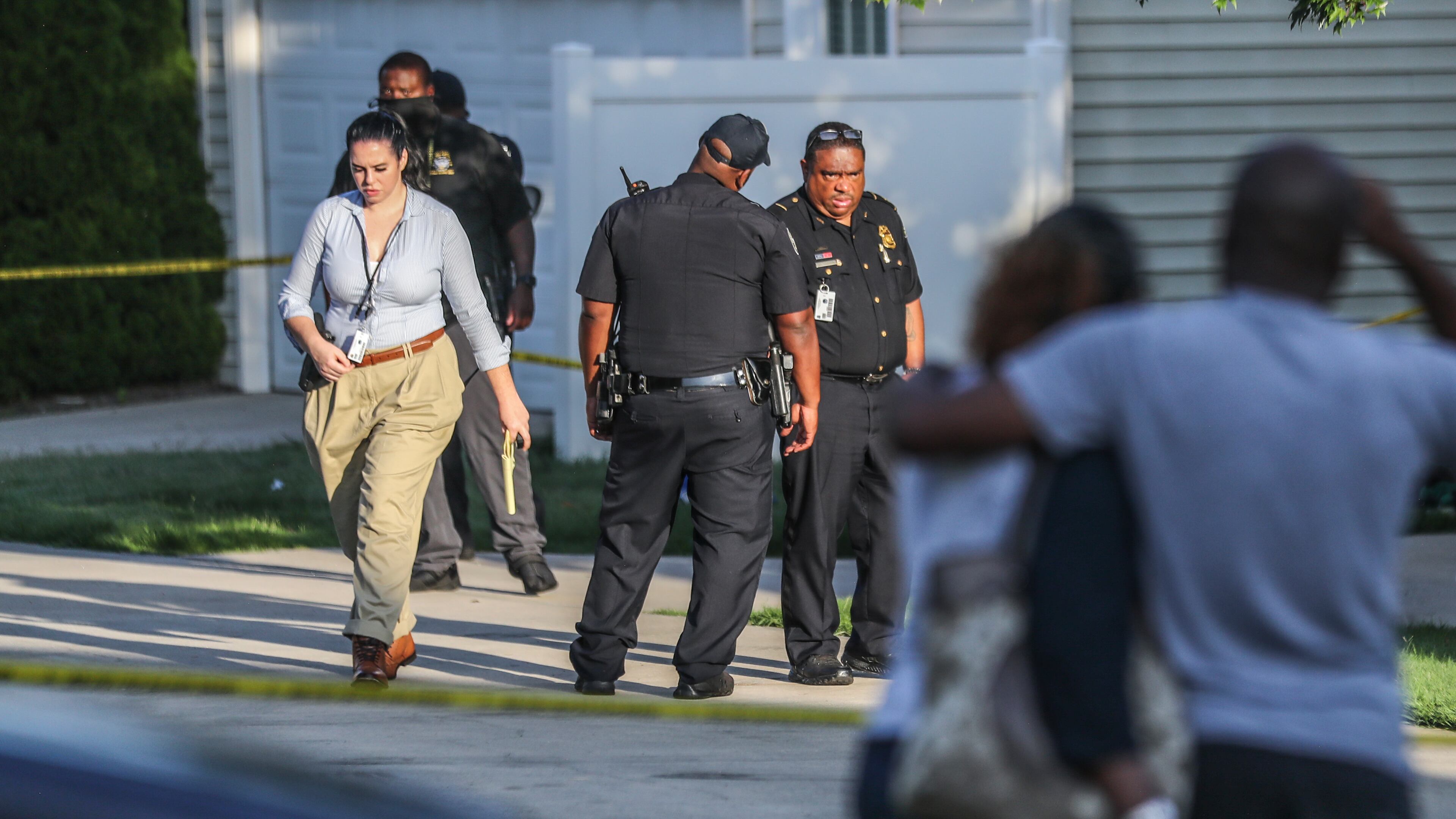 July 15, 2021: Atlanta: A man was in critical condition after he was shot Thursday morning, July 15, 2021 at a home in a southwest Atlanta neighborhood, police said. Another man was being questioned following the shooting, which happened in the 3100 block of Imperial Circle, Atlanta homicide Detective Lt. Daniel Jensen told The Atlanta Journal-Constitution. Investigators said that man is not considered a suspect at this time. (John Spink / John.Spink@ajc.com)