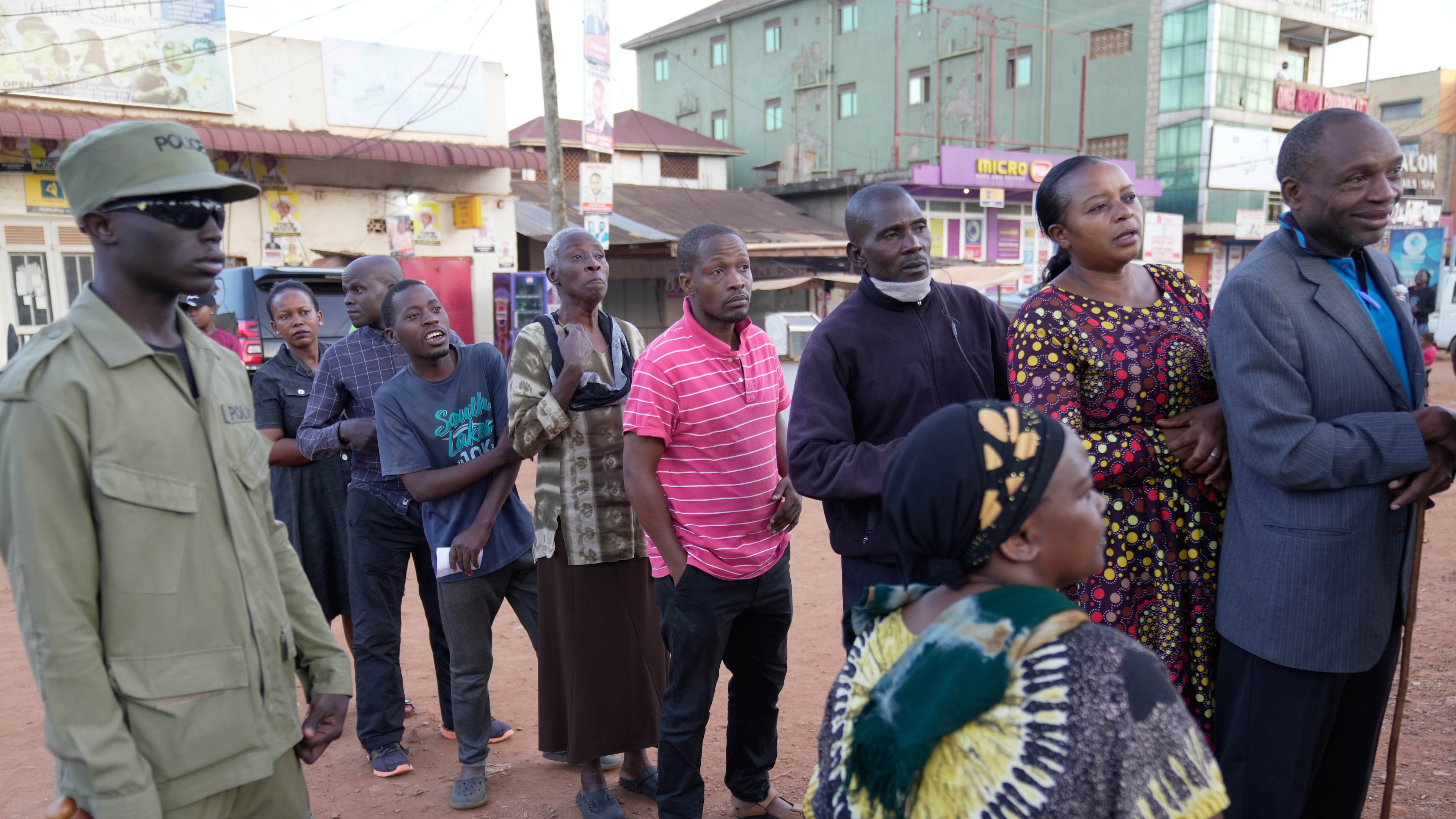 Voters wait to cast their ballots during the presidential election in Kampala, Uganda, Thursday, Jan. 15, 2026. (AP Photo/Brian Inganga)