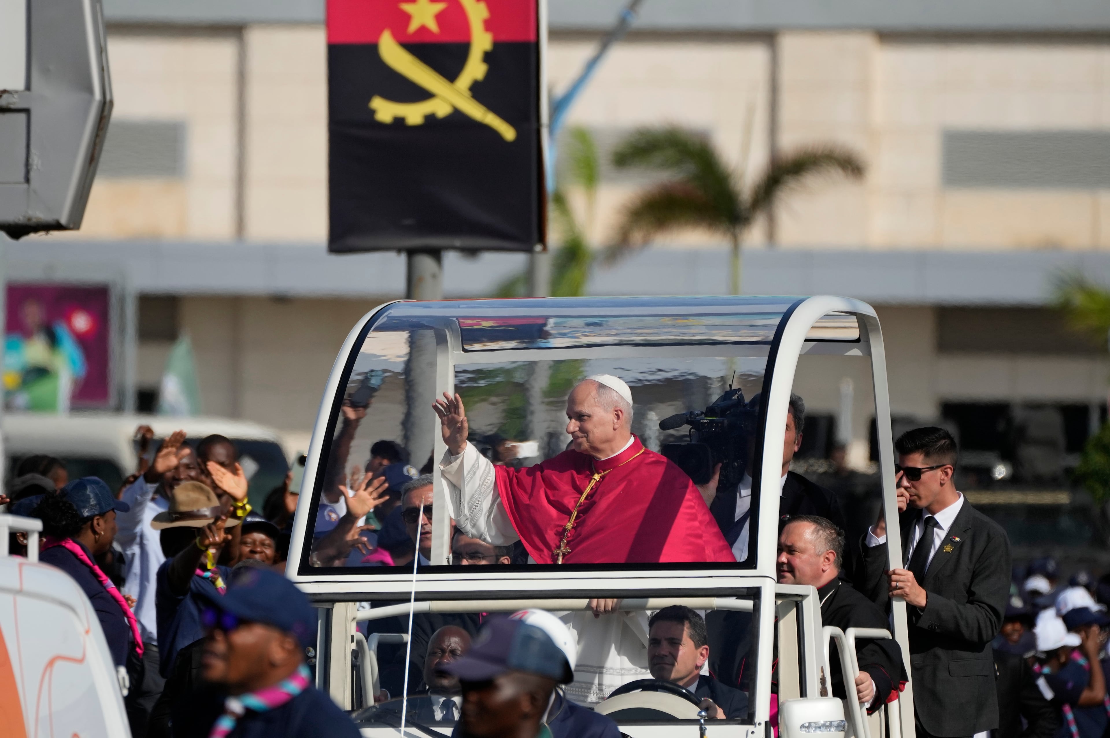 Angola Africa Pope