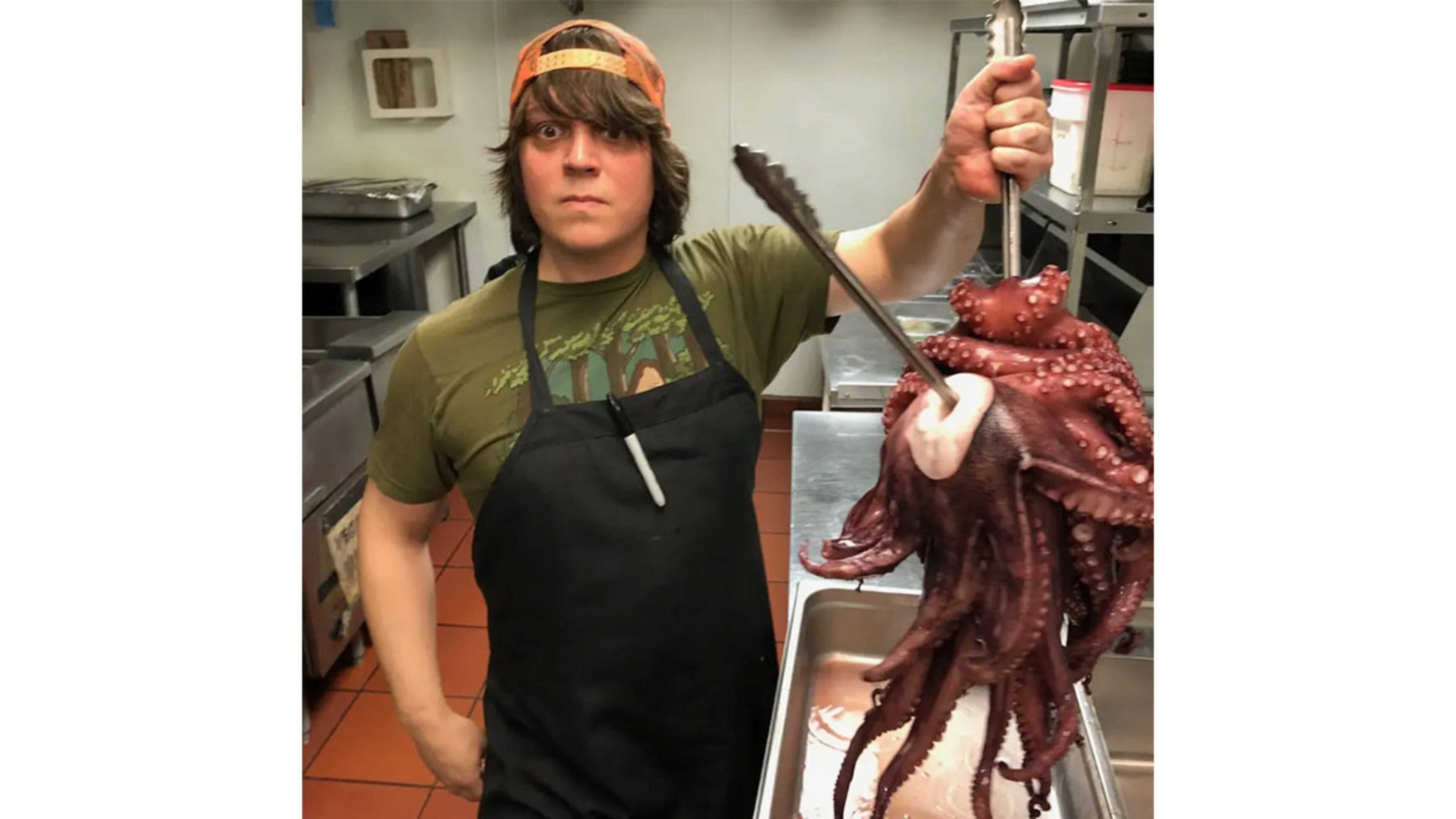 Andrew McGill is the founder of Eris Private Dining and A Golden Apple pop-up. / Courtesy of A Golden Apple