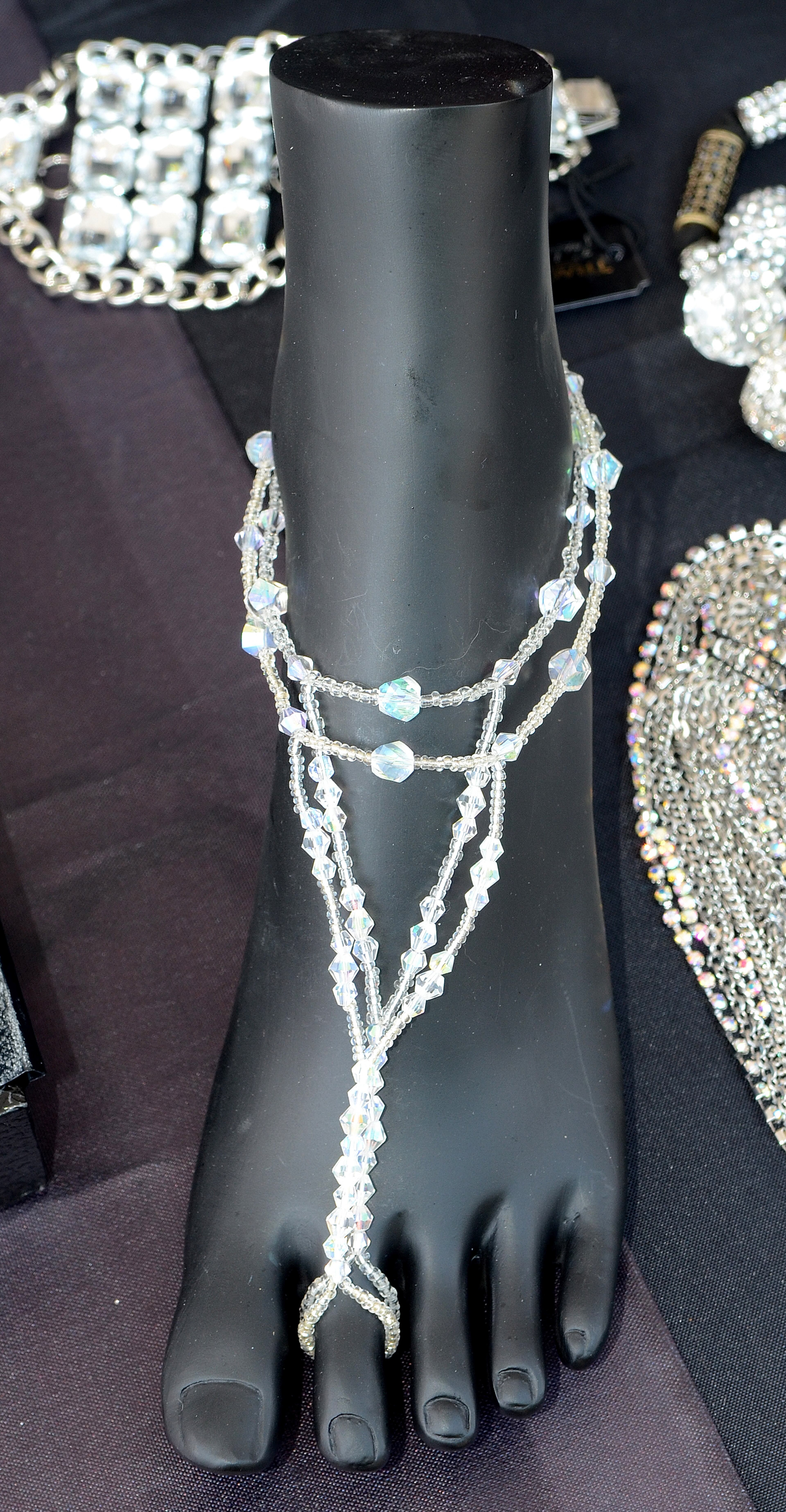 A "Foot Fetish" from Tracilynn Jewelry. (PHOTO M. CHRIS HUNT)