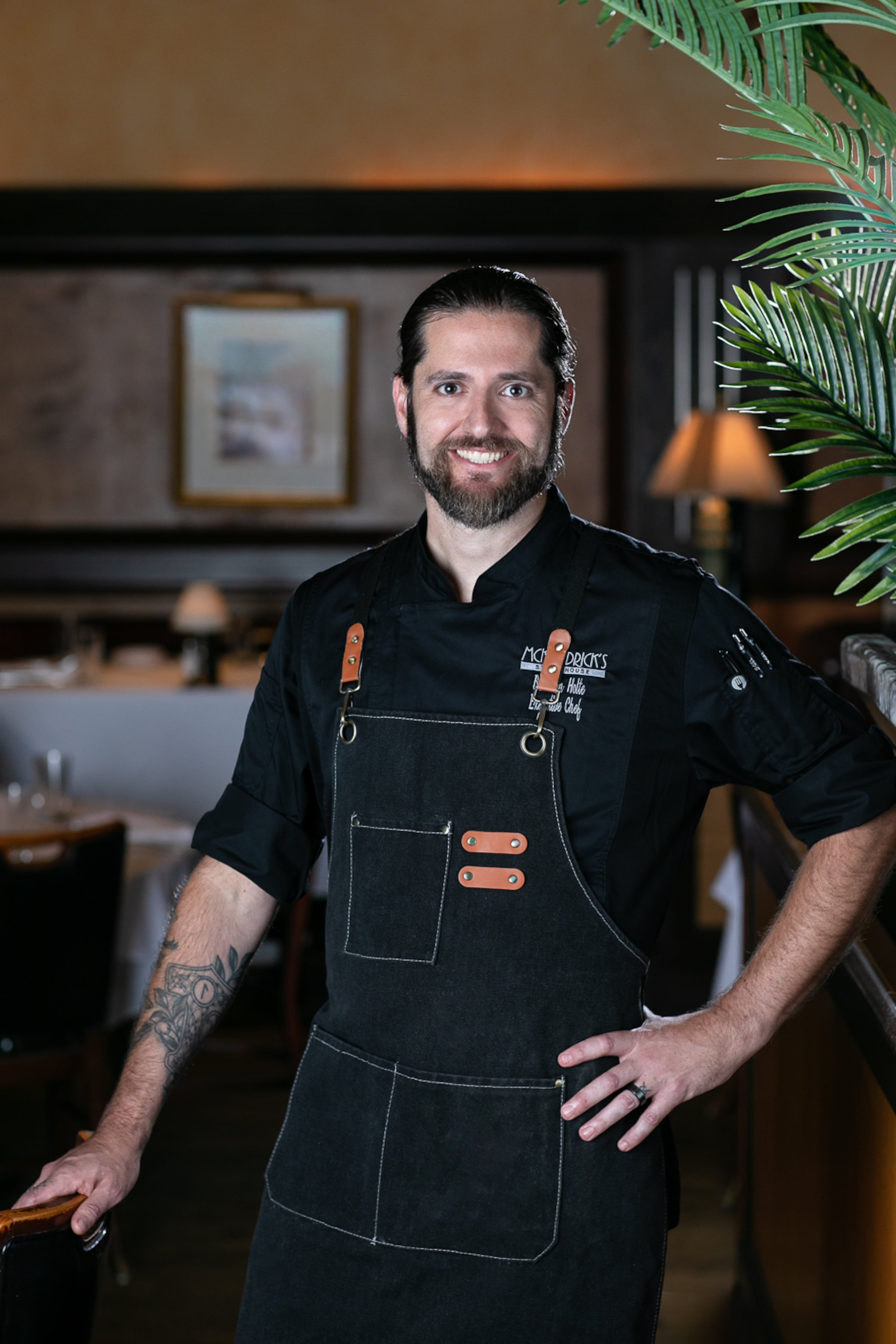 Executive chef Brandon Holte of McKendrick's Steak House in Dunwoody. (Courtesy of McKendrick's Steak House)