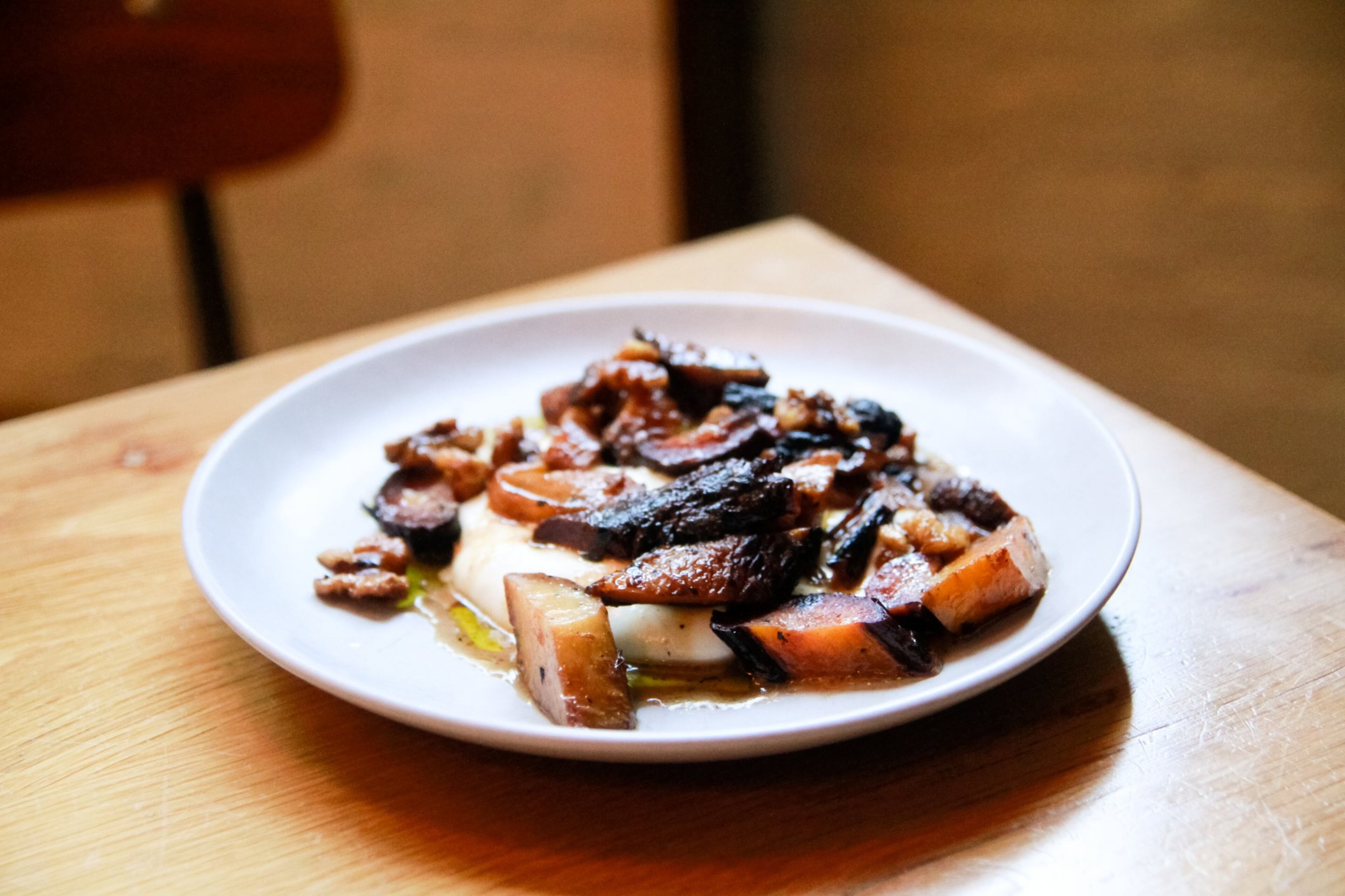 Ember-Roasted Carrots with Burrata from Brezza Cucina. CONTRIBUTED BY HANNAH JONES