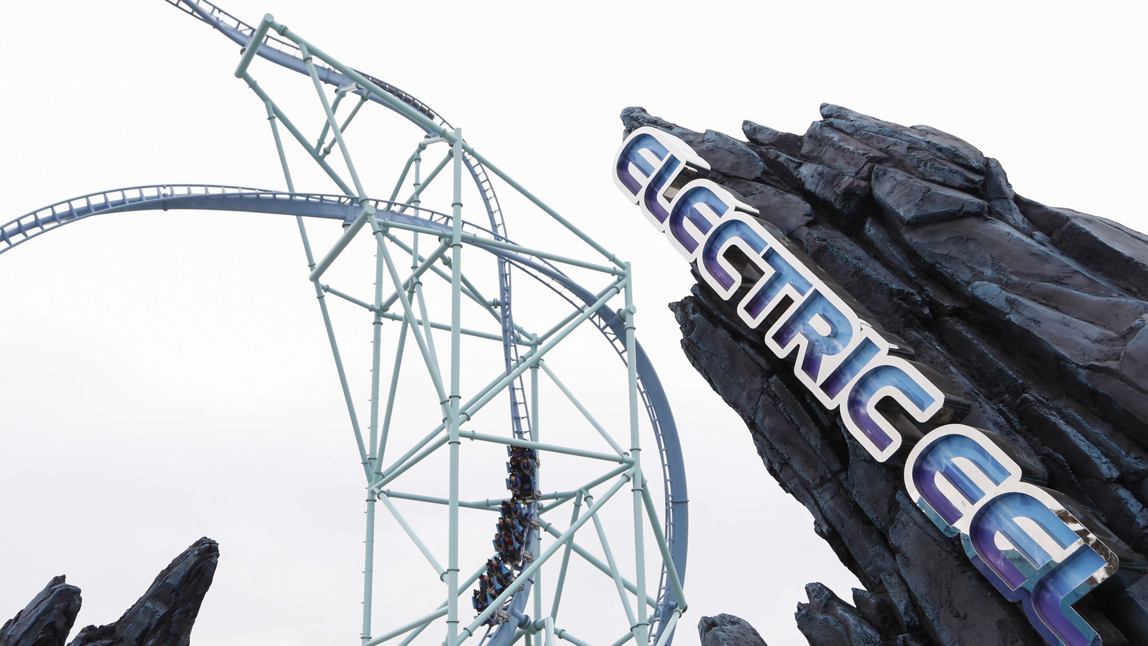 The Electric Eel, touted as San Diego's fastest, tallest coaster, makes its debut at SeaWorld San Diego in May 2018. (Alejandro Tamayo/San Diego Union-Tribune/TNS)