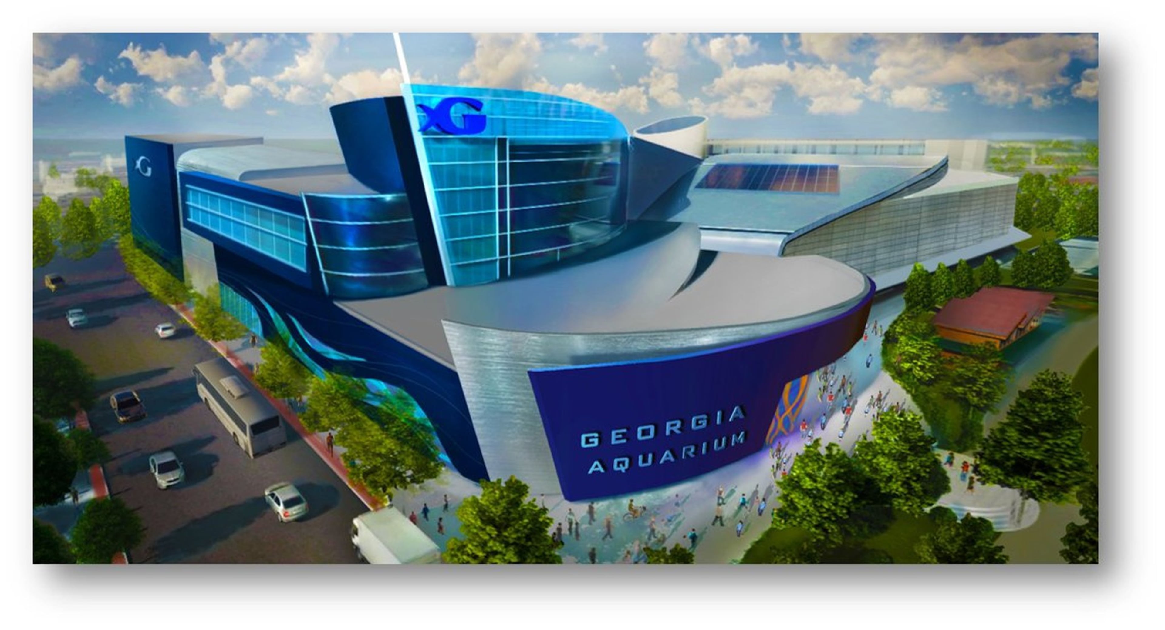 The Georgia Aquarium Expansion 2020 will begin construction in April. Among the changes will be a new shark gallery, a new entrance that extends onto the plaza and increased animal interactions.
