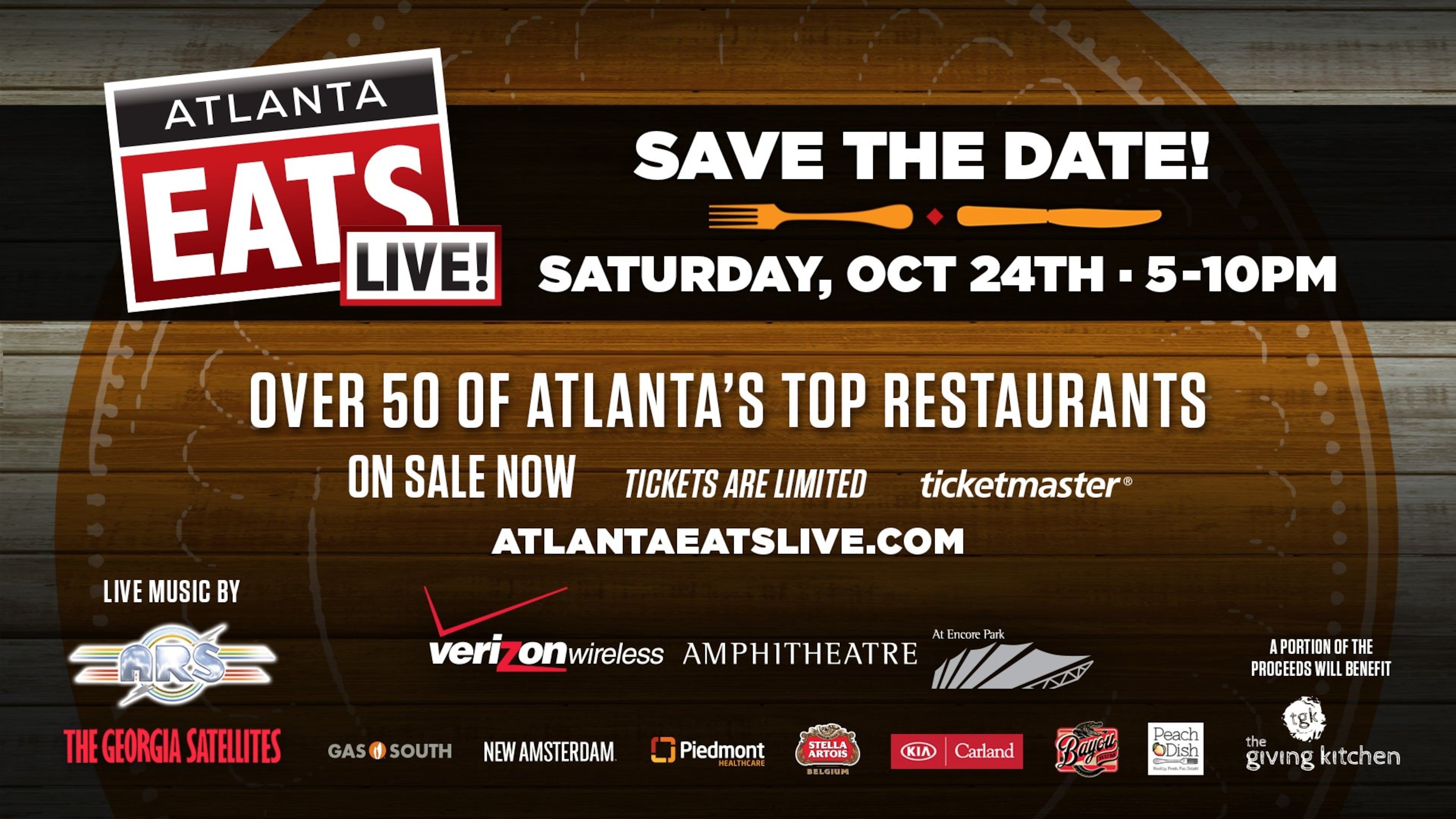 More of the restaurants attending Atlanta Eats Live are listed here.