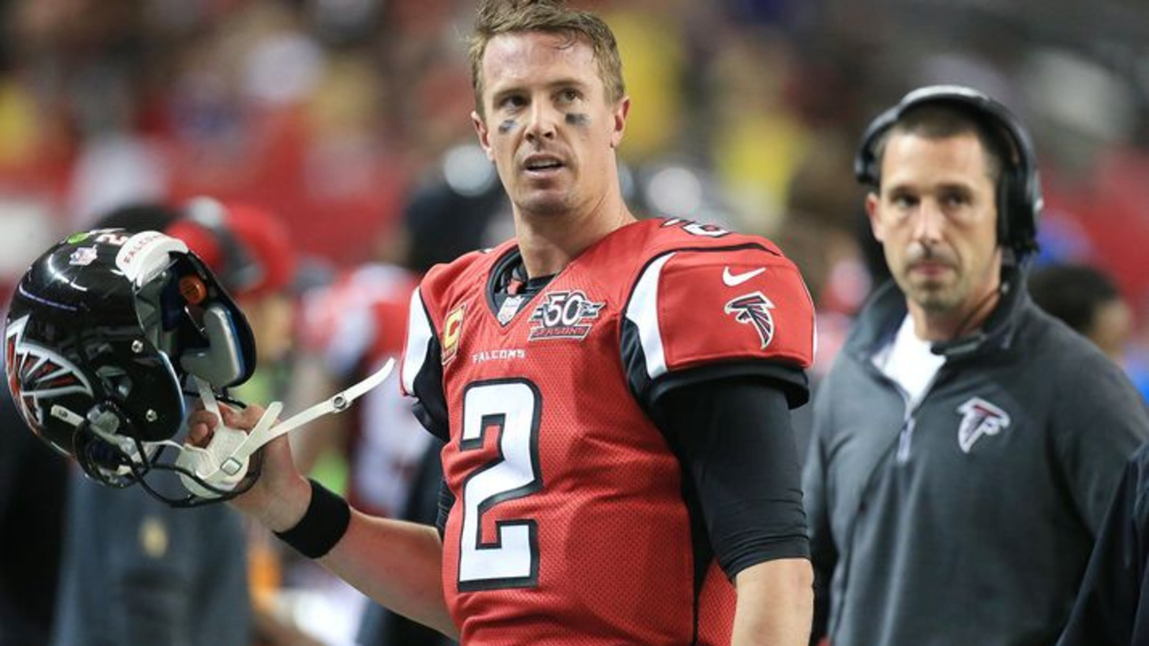 No one is knocking Matt Ryan and Kyle Shanahan now. (Curtis Compton/ccompton@ajc.com)