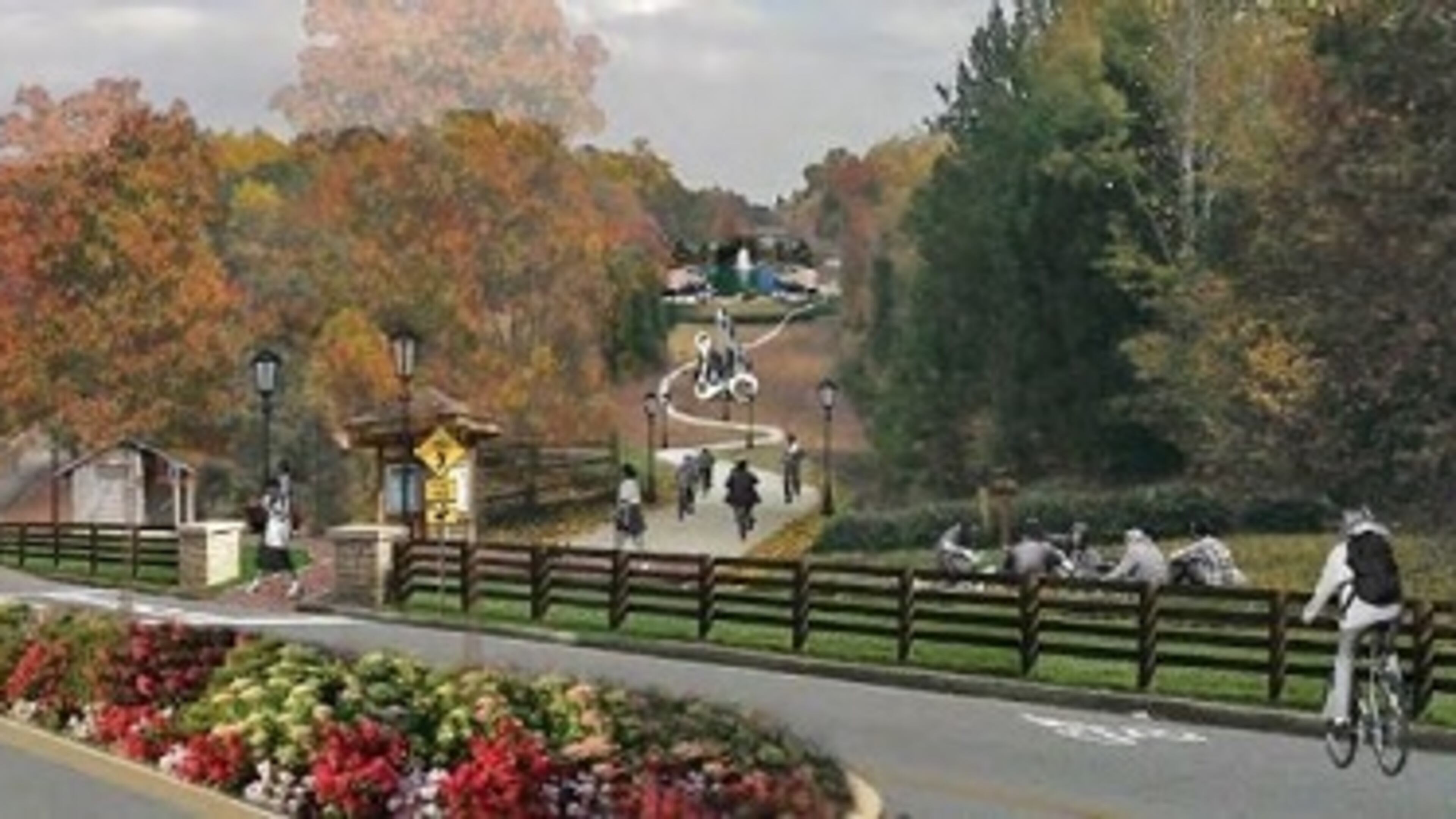 Peachtree Corners hires Pond & Company of Norcross to plan multi-use trail in Holcomb Bridge/Peachtree Corners Circle area. Courtesy of City of Peachtree Corners