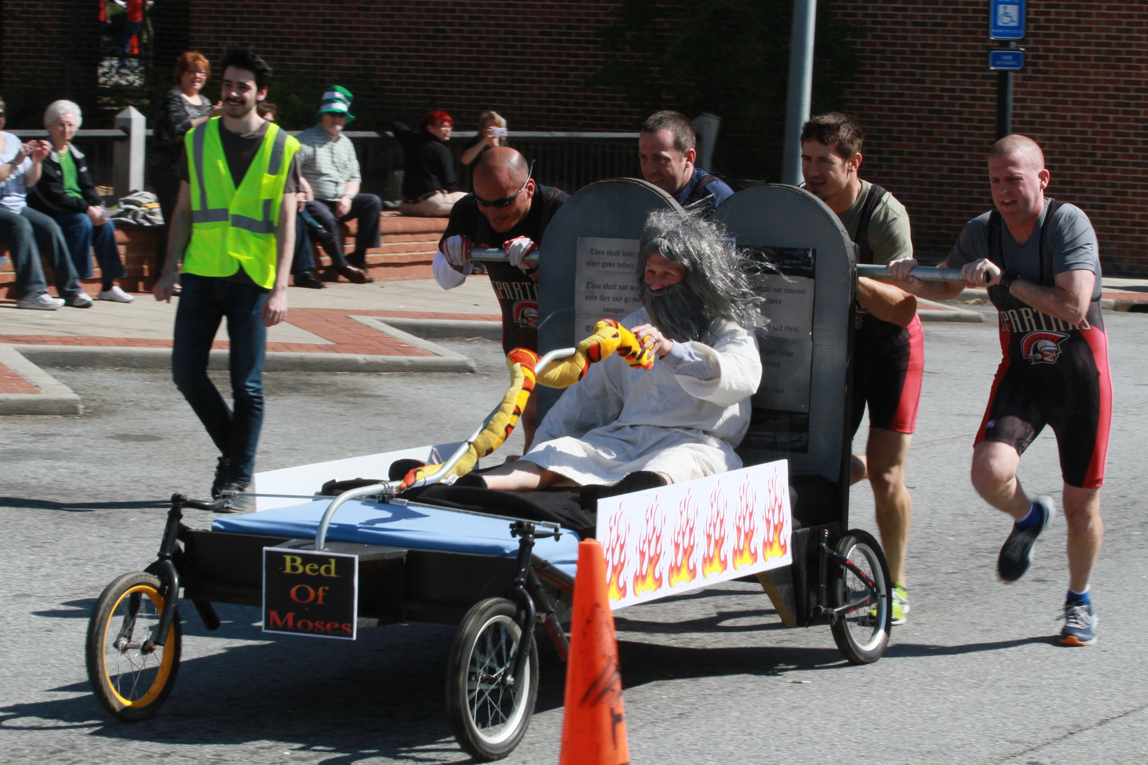 Here are some more photos from the Family Promise Bed Race around the Gwinnett County Courthouse in Lawrenceville.