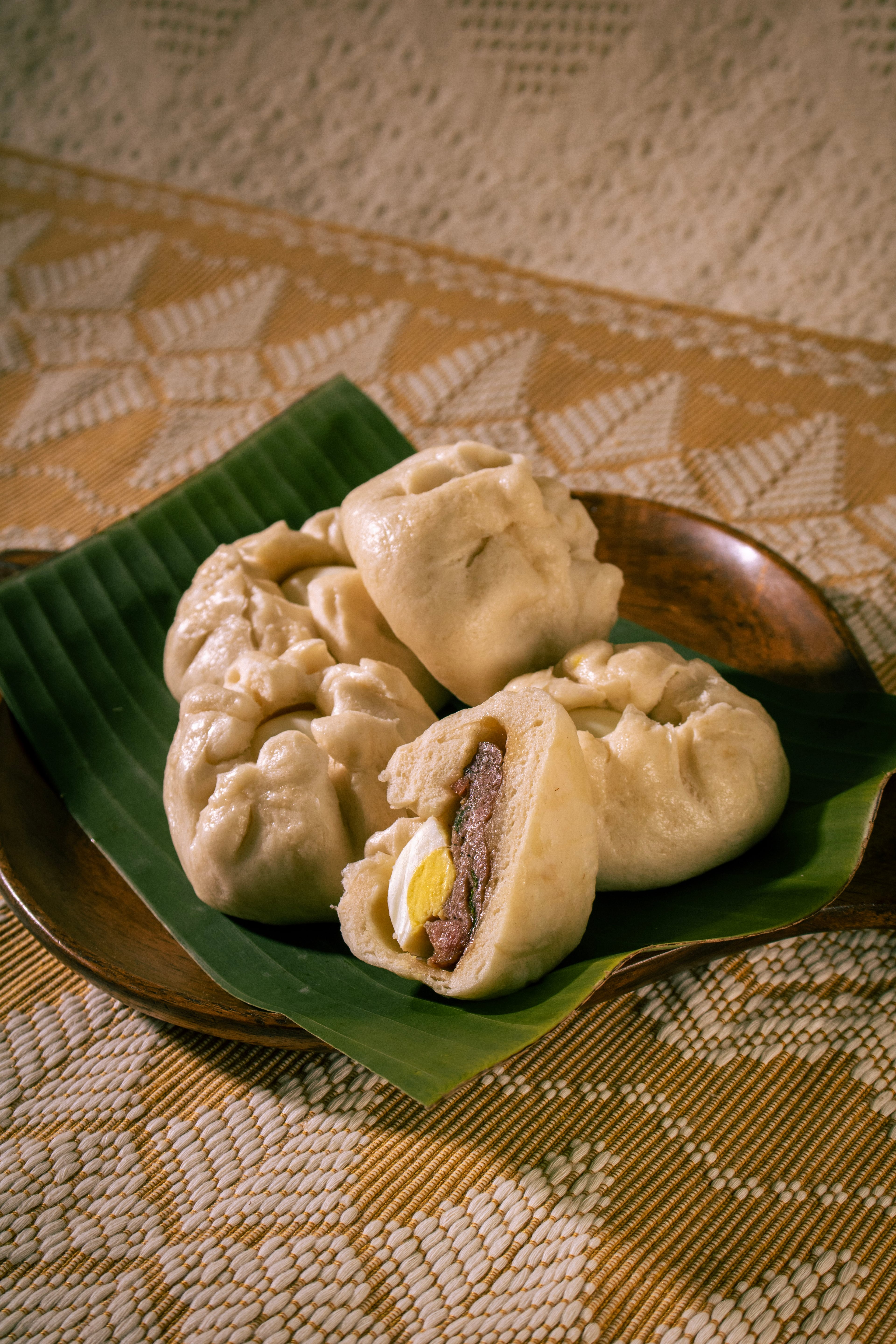 Manalo's Bakery's siopao steamed bun. (Courtesy of Matthew Macasieb)