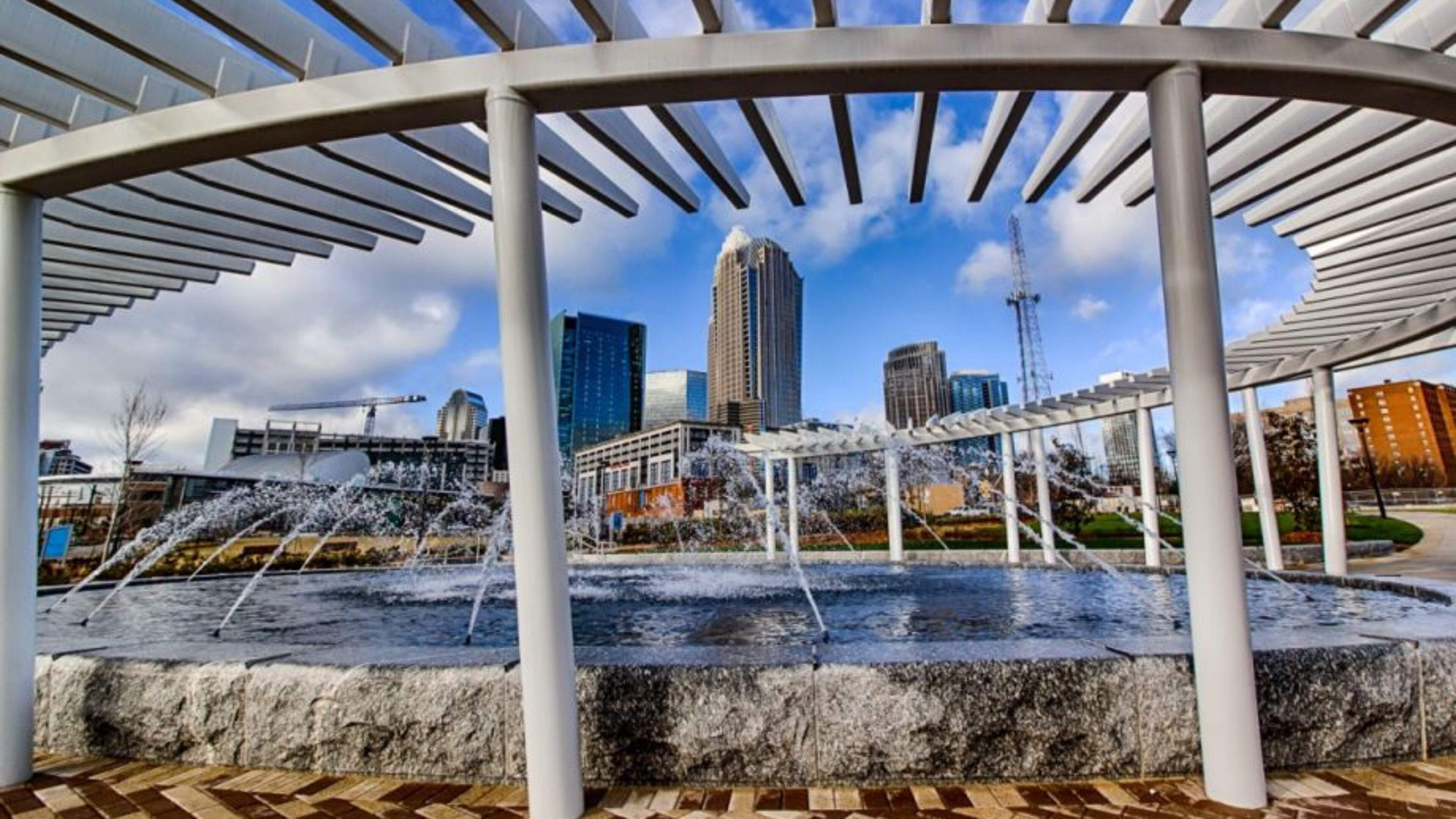 A view of Charlotte, N.C., where nonprofit group Lotus Campaign has been successfully working with landlords to place formerly homeless people into apartment housing.