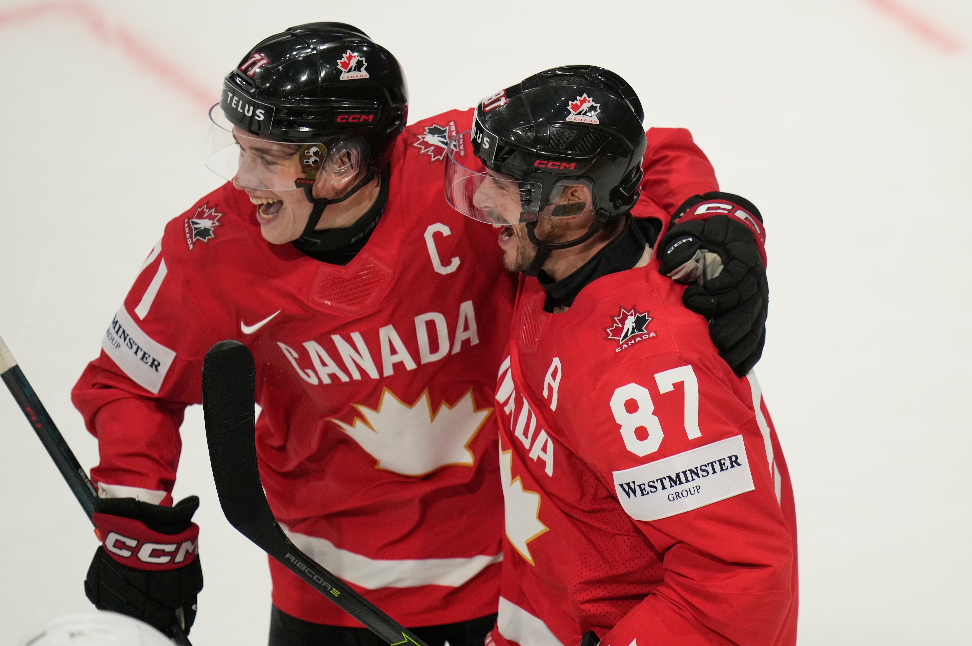 APTOPIX Switzerland World Championship Ice Hockey
