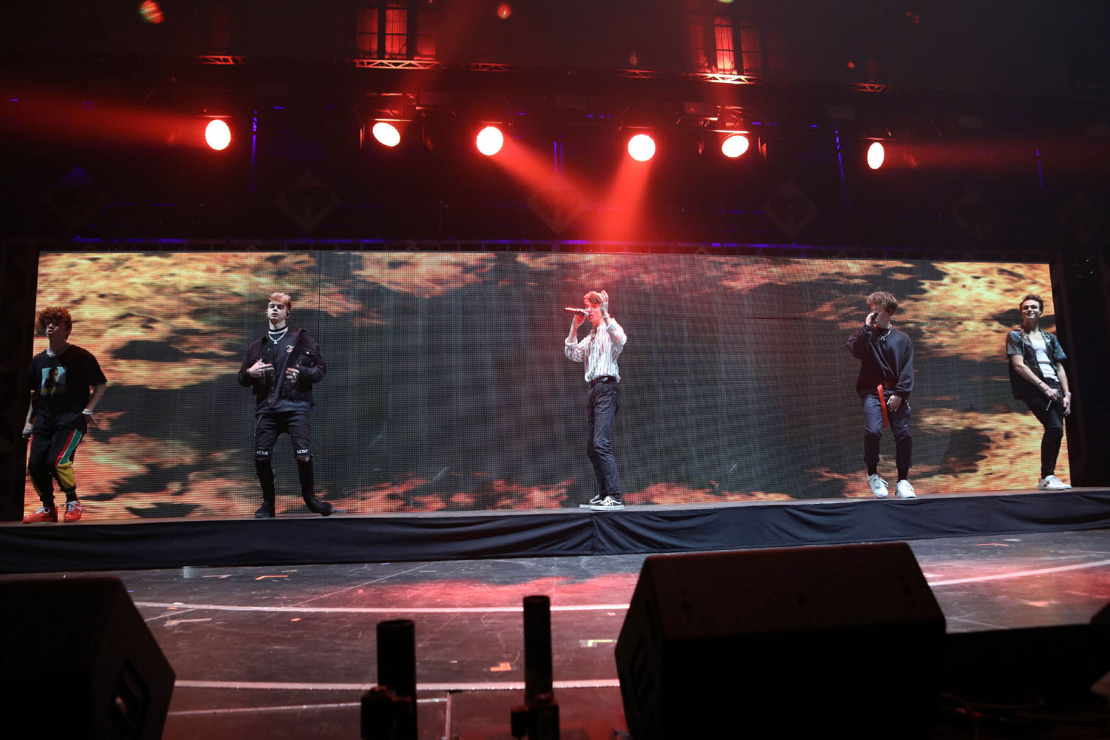 The band Why Don't We performs at the Power 96.1 Jingle Ball 2018 at State Farm Arena on Friday, December 14, 2018. (Photo:
Robb Cohen Photography & Video /RobbsPhotos.com)