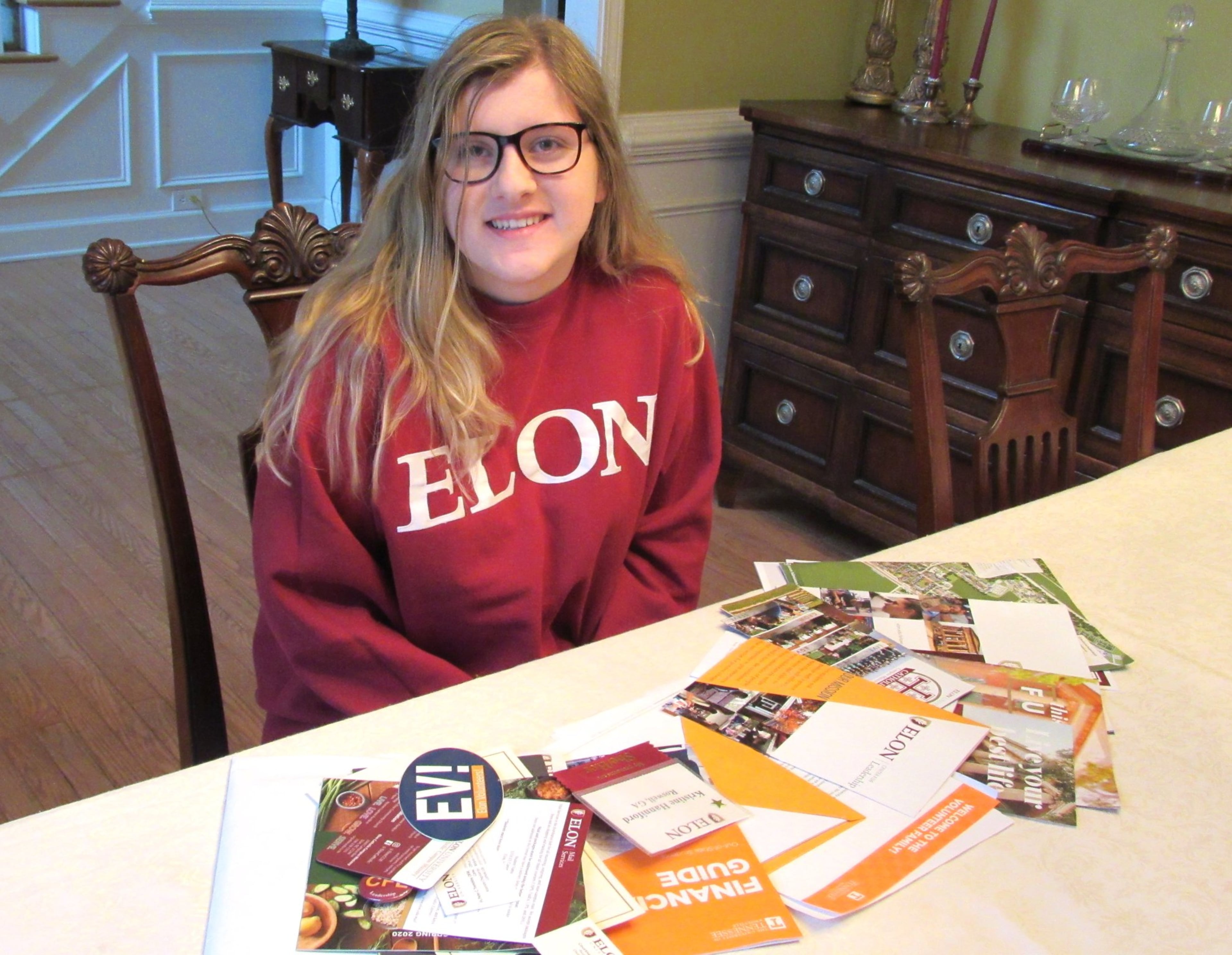 Roswell High School senior Kristine Hanniford plans to study psychology at Elon University.