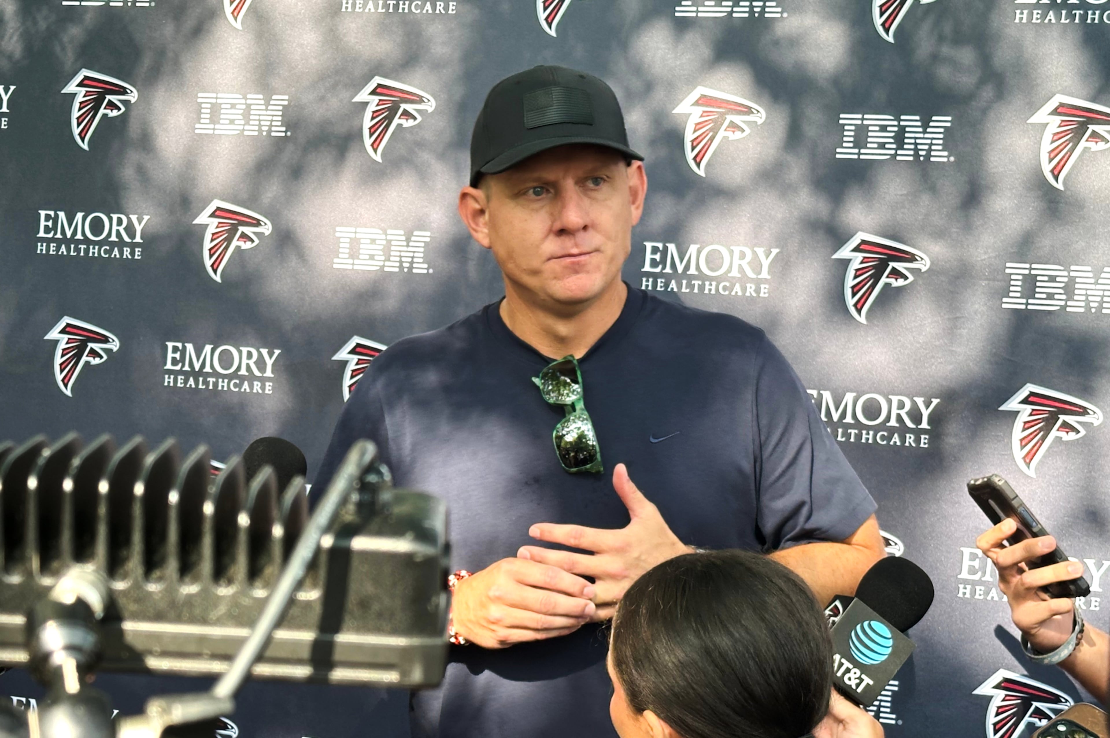 Football Falcons Training Camp