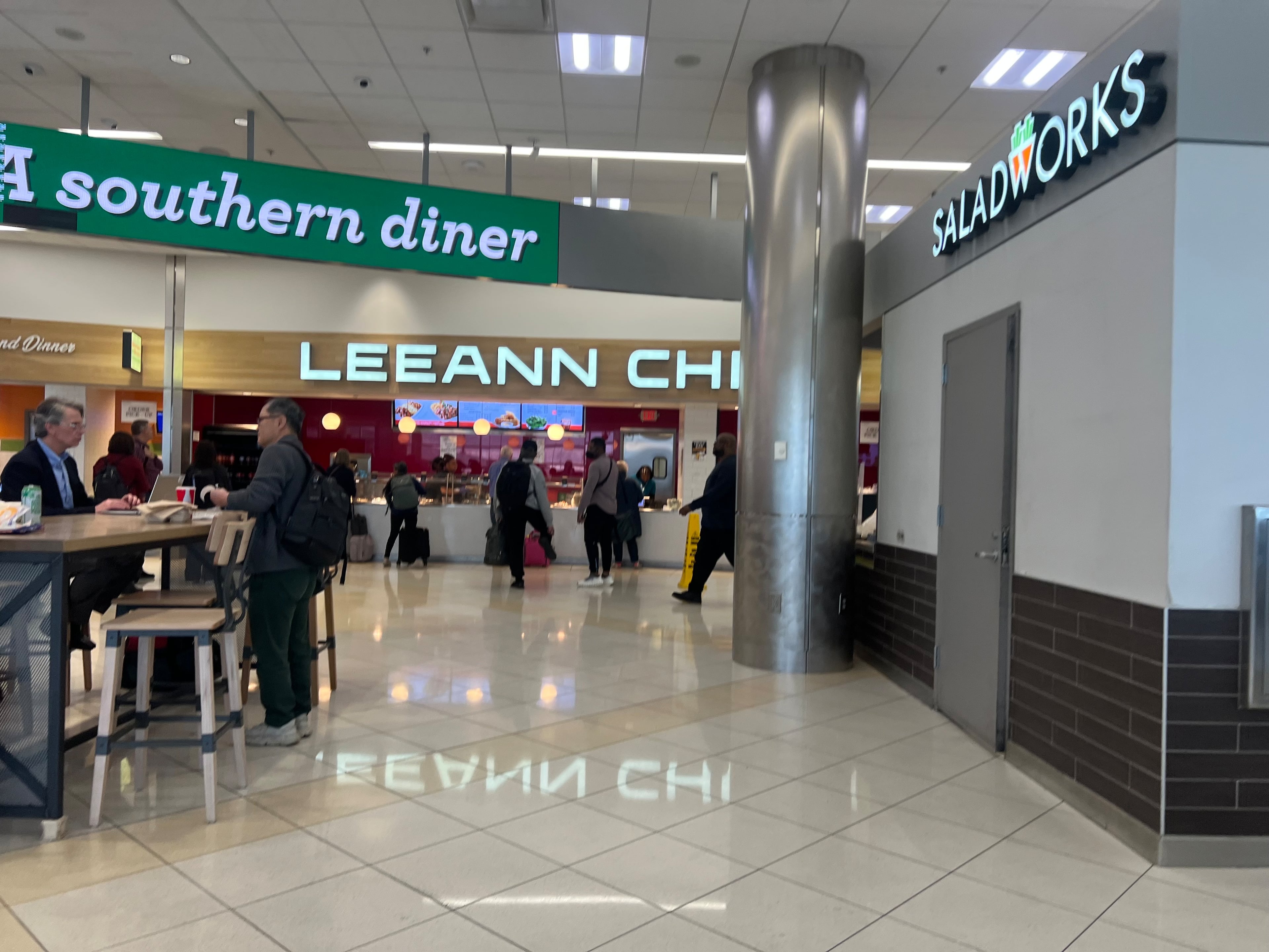 Global Concessions won the contract for Concourse C's food court in 2016 but wasn't able to open the restaurants until 2020. (Kelly Yamanouchi/AJC)