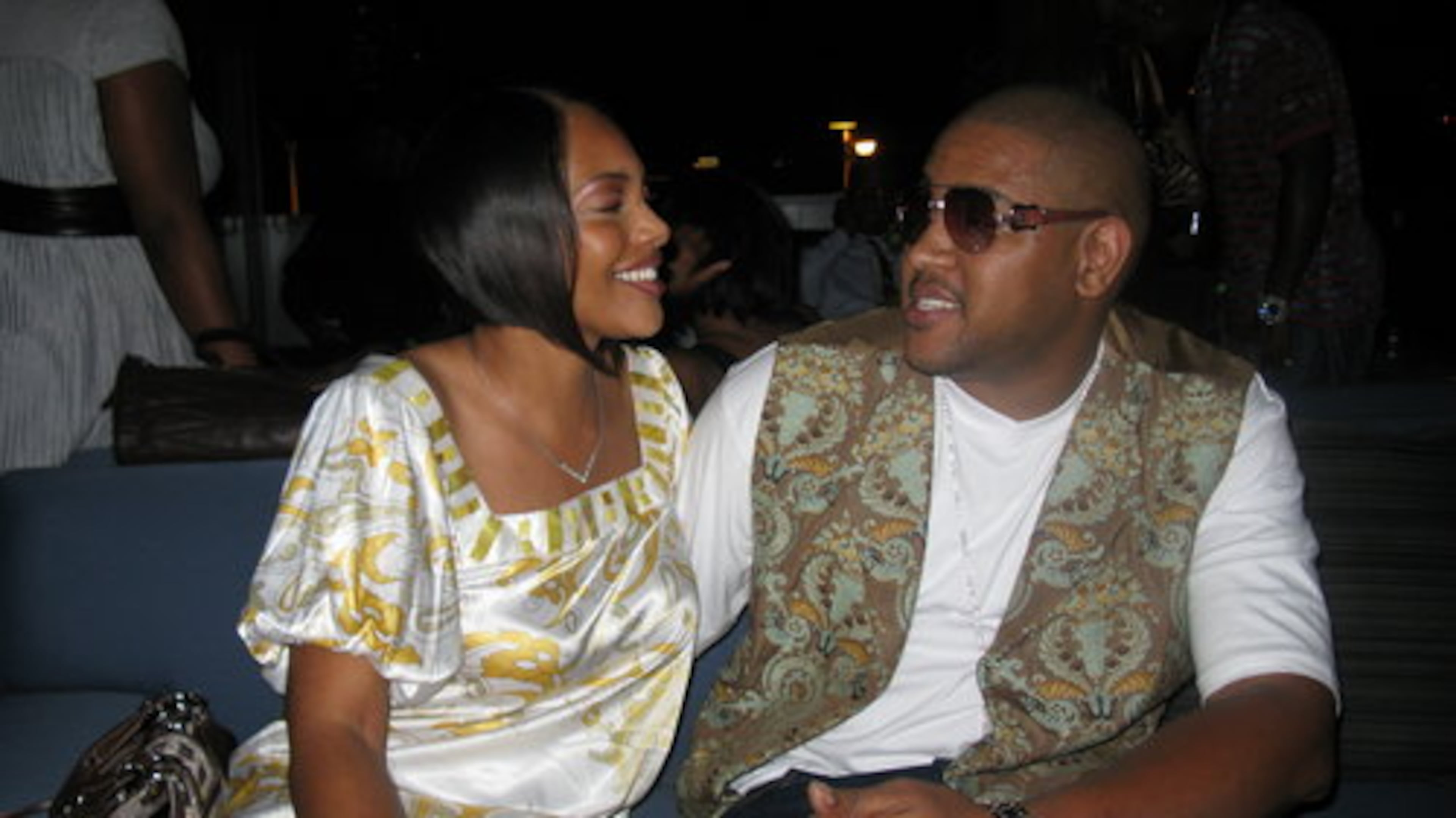 Producer Khao, who's worked with Ludacris and is currently producing "Life of the Party" by R. Kelly and T.I., chats with wife Kiniko Cates.