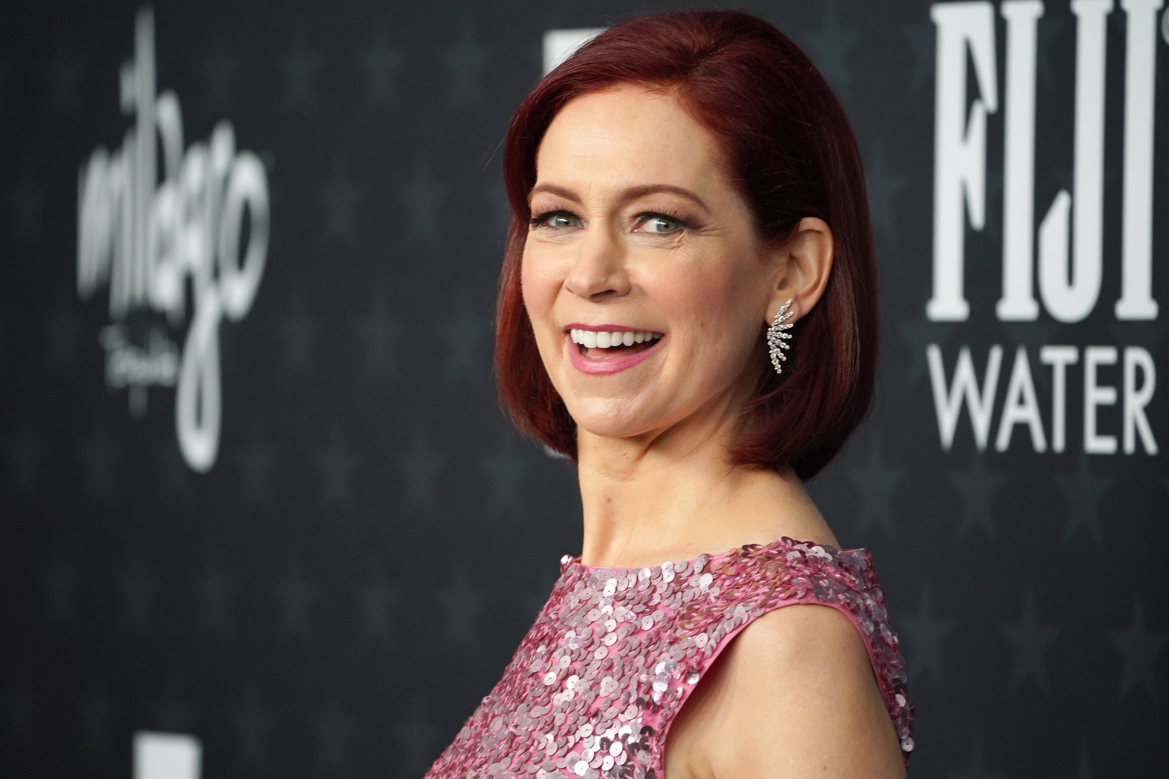 Carrie Preston arrives at the 31st Annual Critics' Choice Awards on Sunday, Jan. 4, 2026, at The Barker Hanger in Santa Monica, Calif. (Jordan Strauss/Invision/AP)