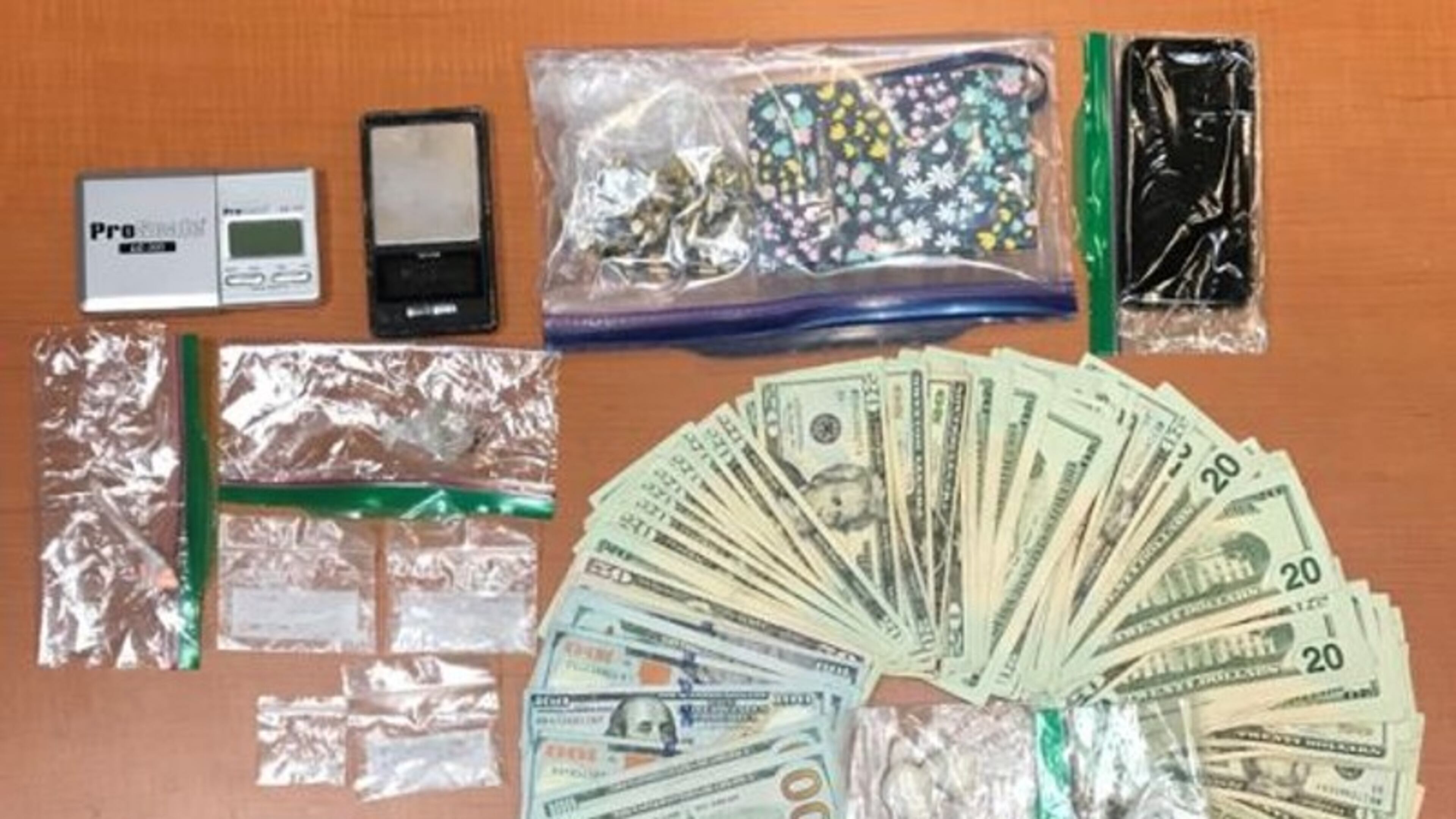 Three Hall County residents were arrested on drug charges Wednesday after narcotics agents seized about $6,500 worth of heroin and methamphetamine from a Gainesville home, authorities said.