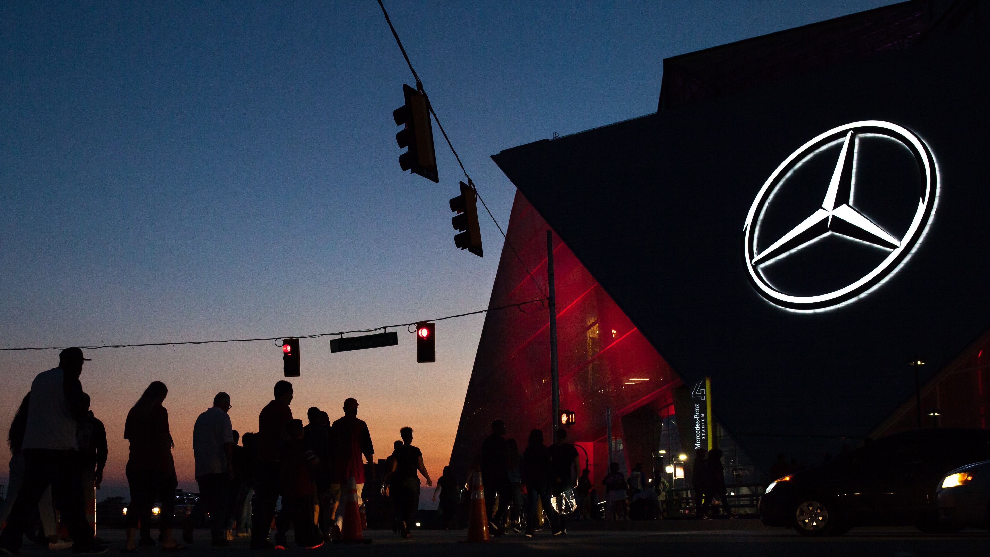 Atlanta's Mercedes-Benz Stadium turned one year old Aug. 26, 2018. Since it opened in 2017, the state-of-the-art facility has hosted more than 3.3 million fans during 60 ticketed events.