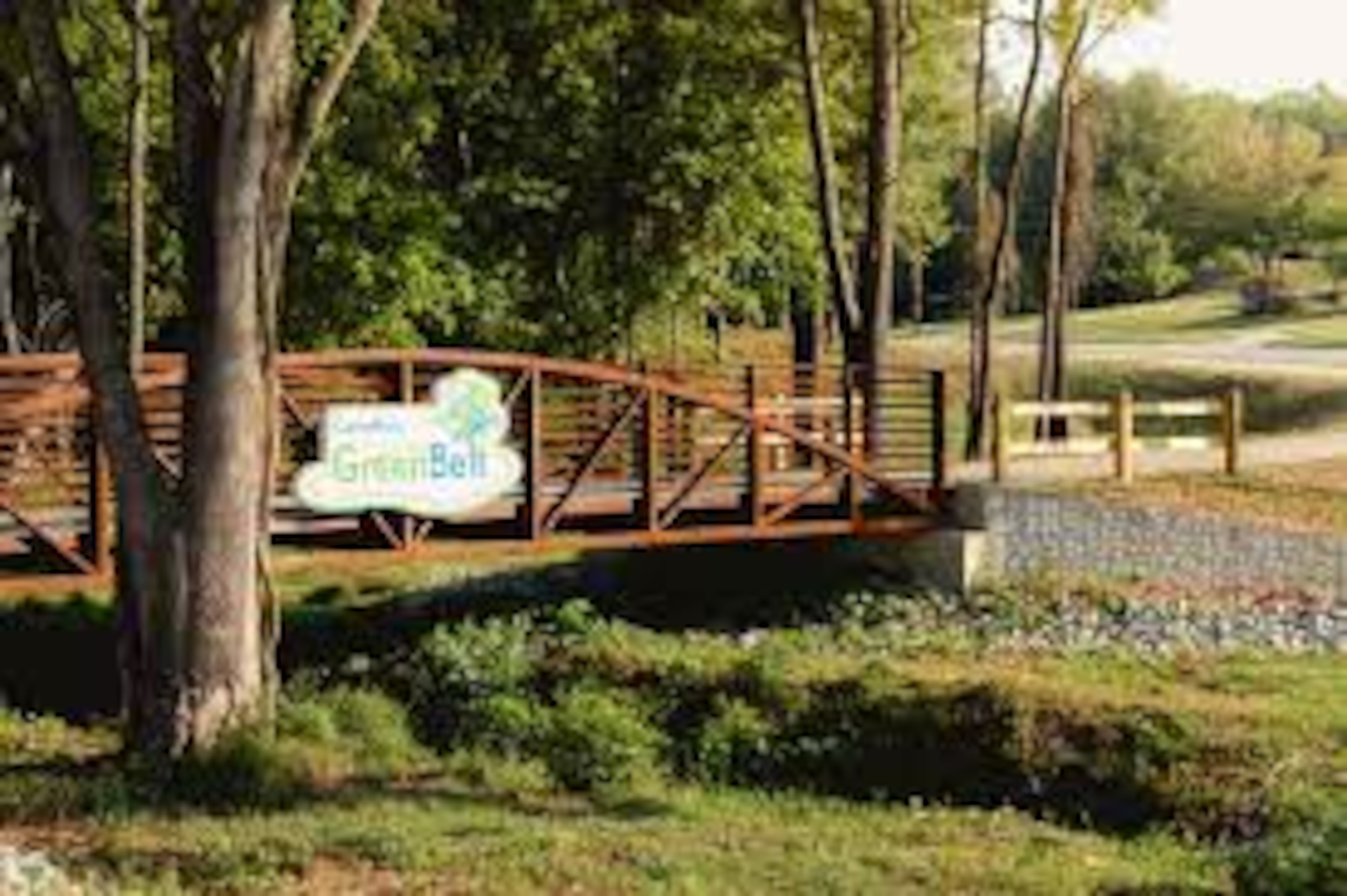 With 18 miles of shared use path, the Greenbelt claims the title of largest paved loop trail system in Georgia. (Courtesy of the city of Carrollton)