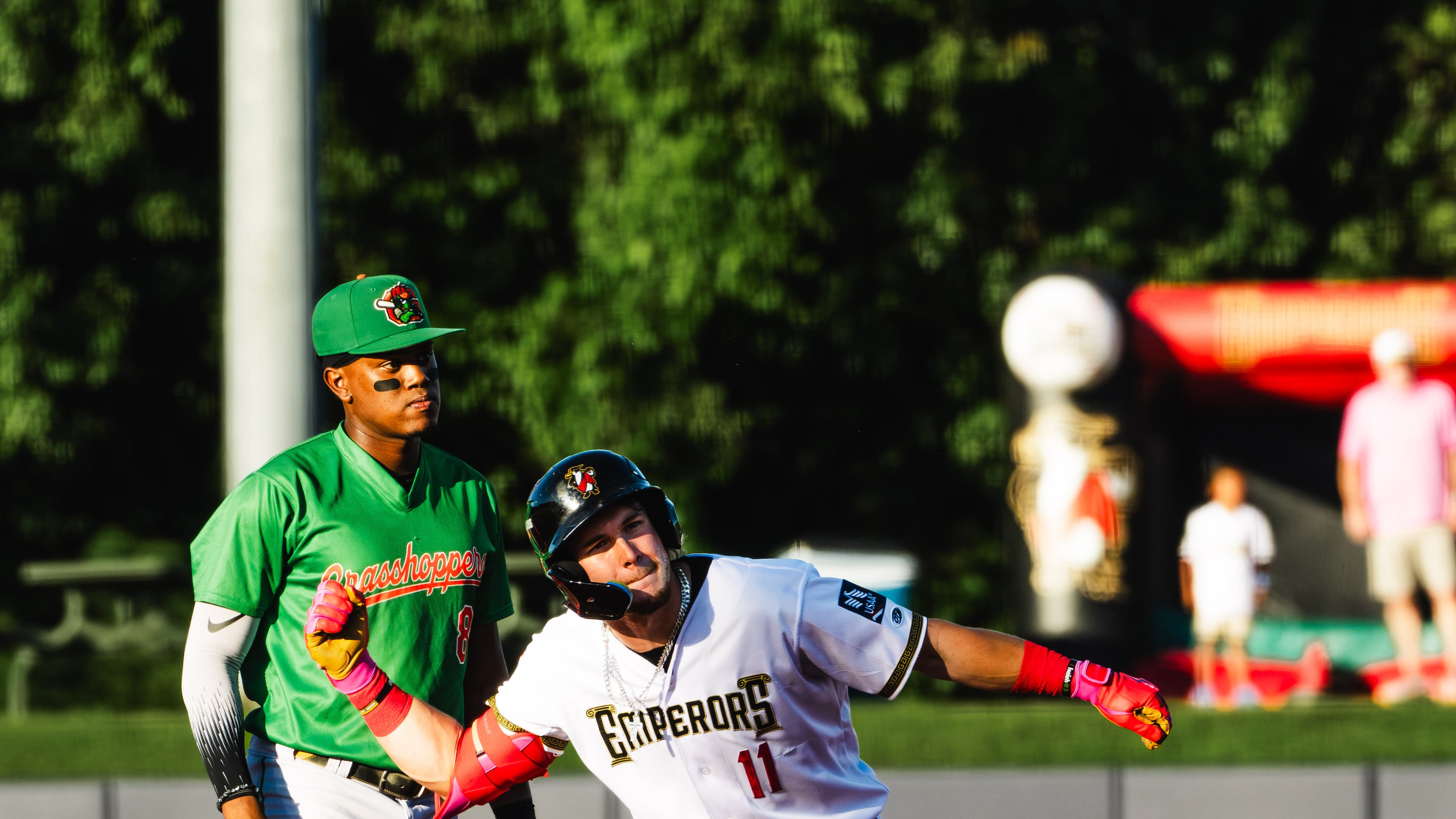 Eric Hartman is a rising top prospect for the Braves. (Ryland Scott/Courtesy of Rome Emperors)