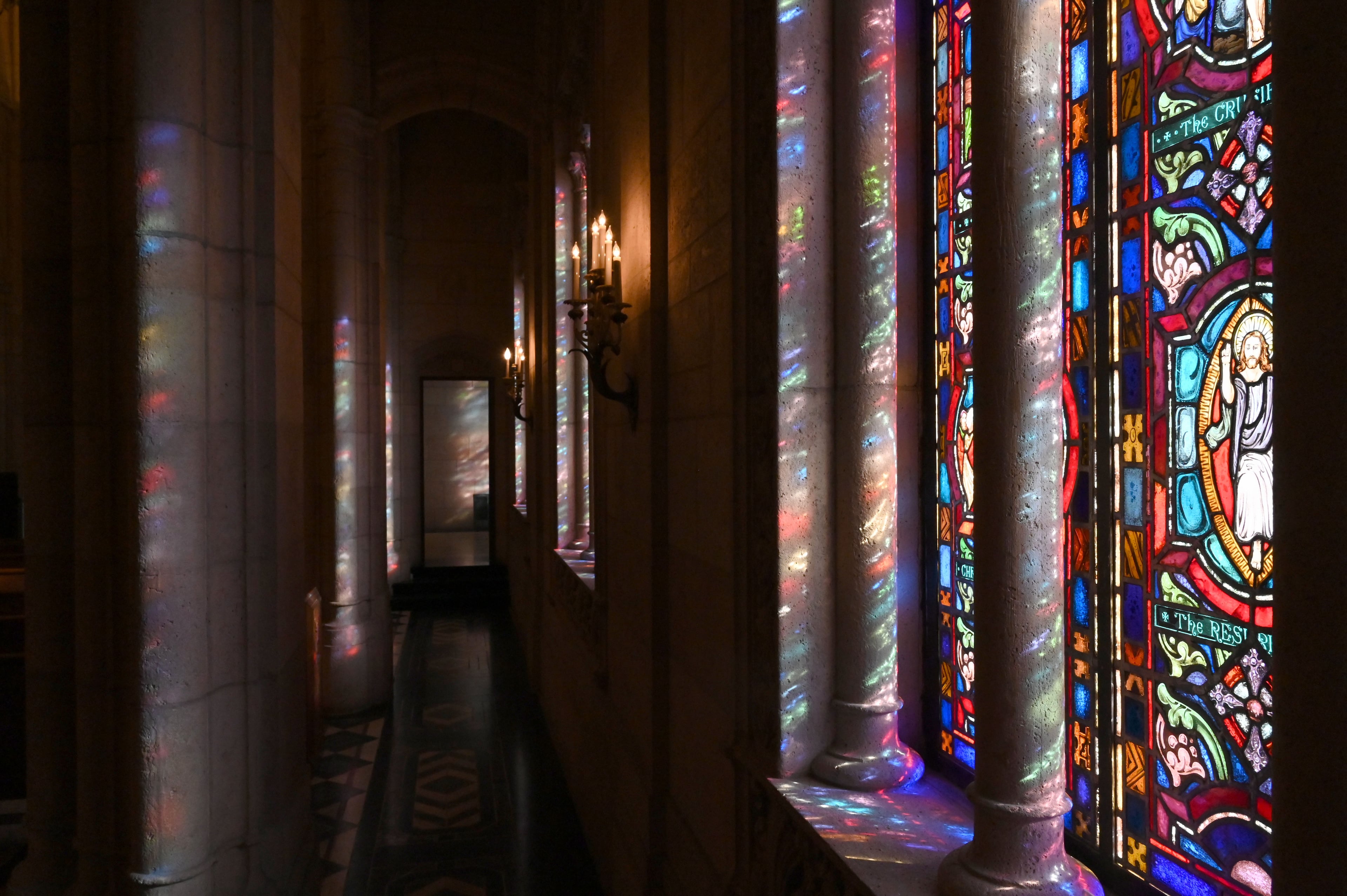 Westview Abbey was conceived in the early 1940s by Asa Candler Jr., an eccentric Coca-Cola scion who owned the cemetery for more than 20 years. Unfinished for decades, the mausoleum’s third floor is now being completed for entombments. (Hyosub Shin/AJC)