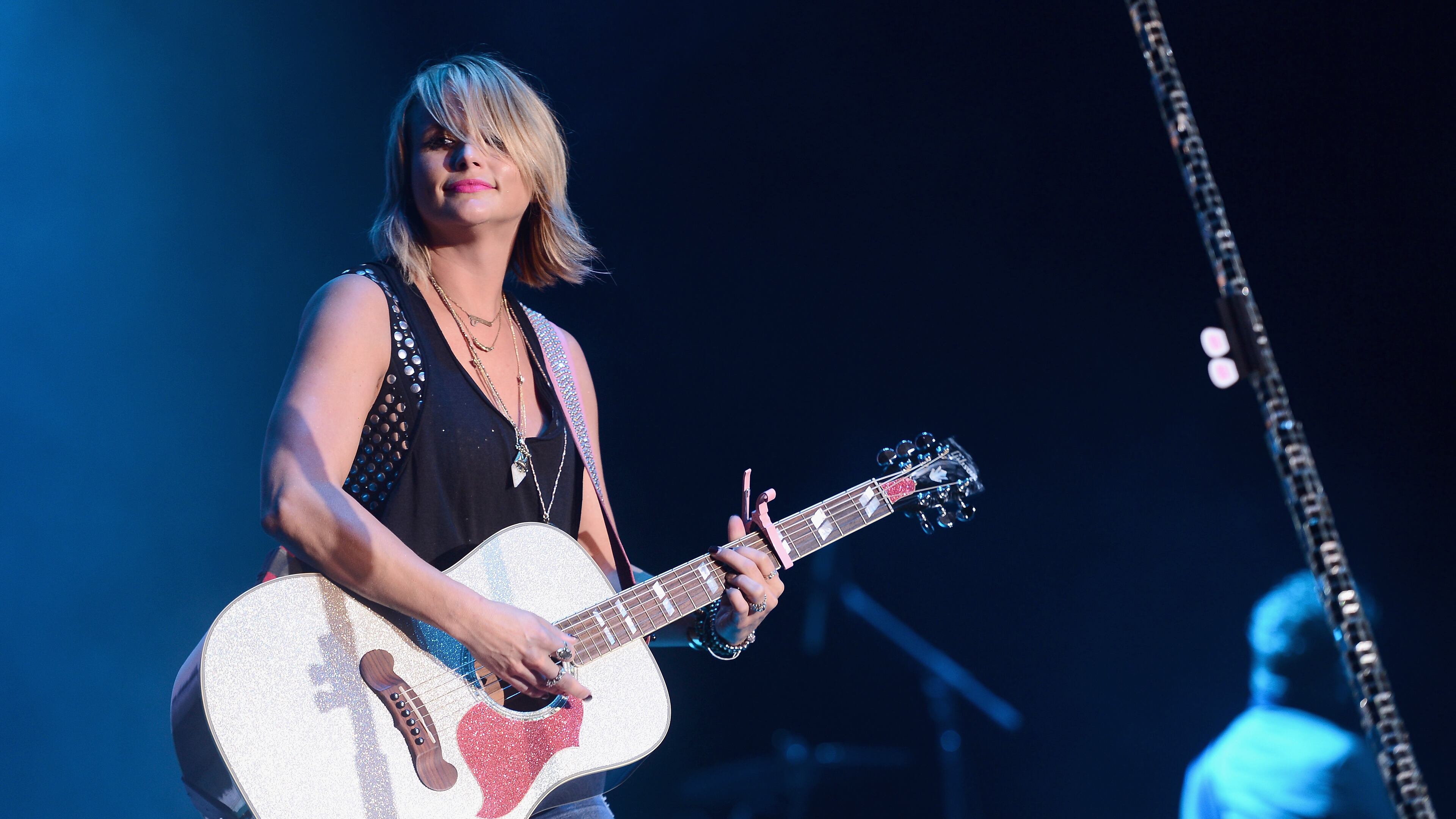 DOVER, DE - JUNE 27: Musician Miranda Lambert performs onstage during day 2 of the Big Barrel Country Music Festival on June 27, 2015 in Dover, Delaware. (Photo by Stephen Lovekin/Getty Images for Big Barrel)
