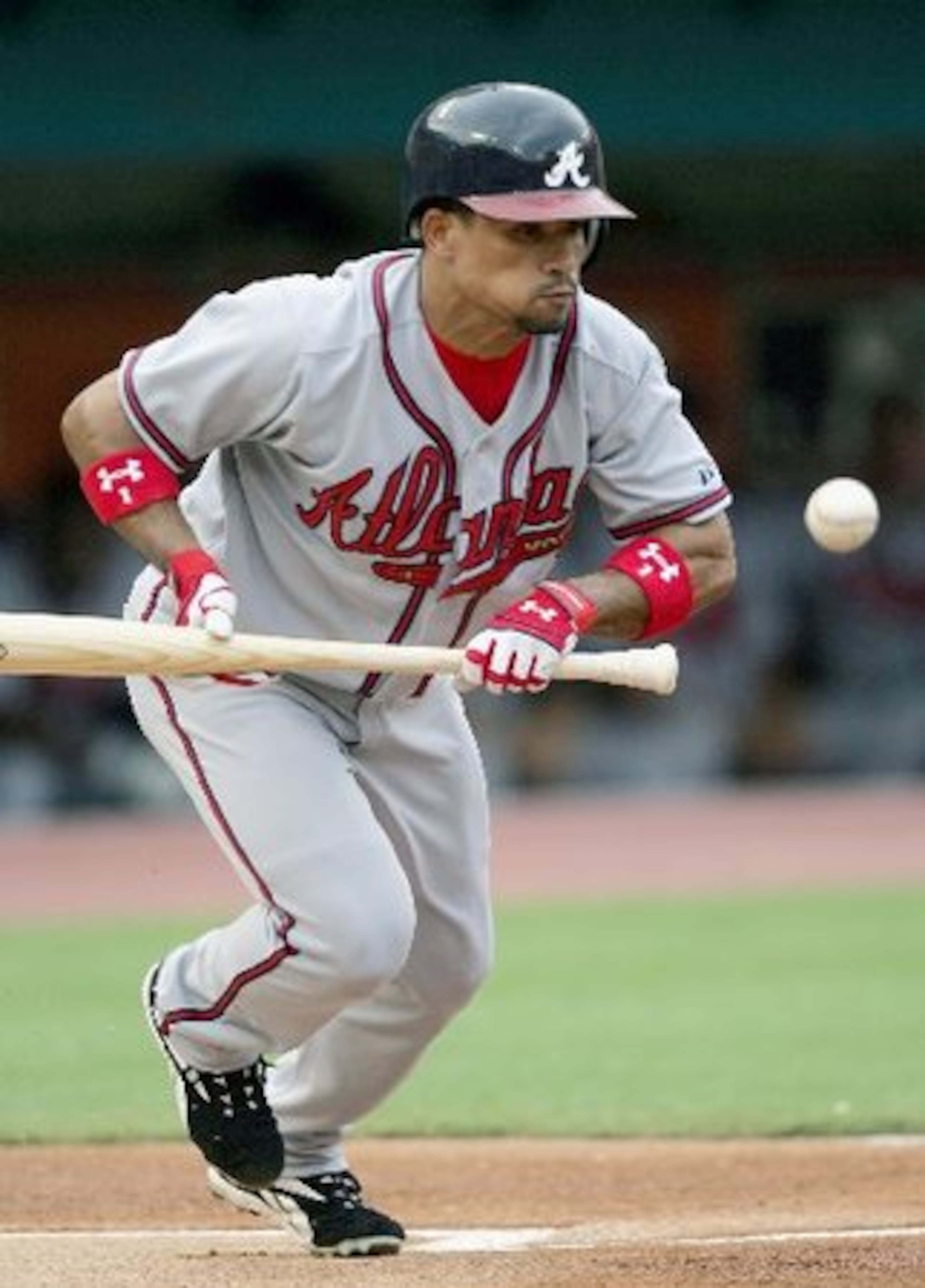 Furcal is a bunting specialist, especially so in his early days when he frequently bunted his way on base.