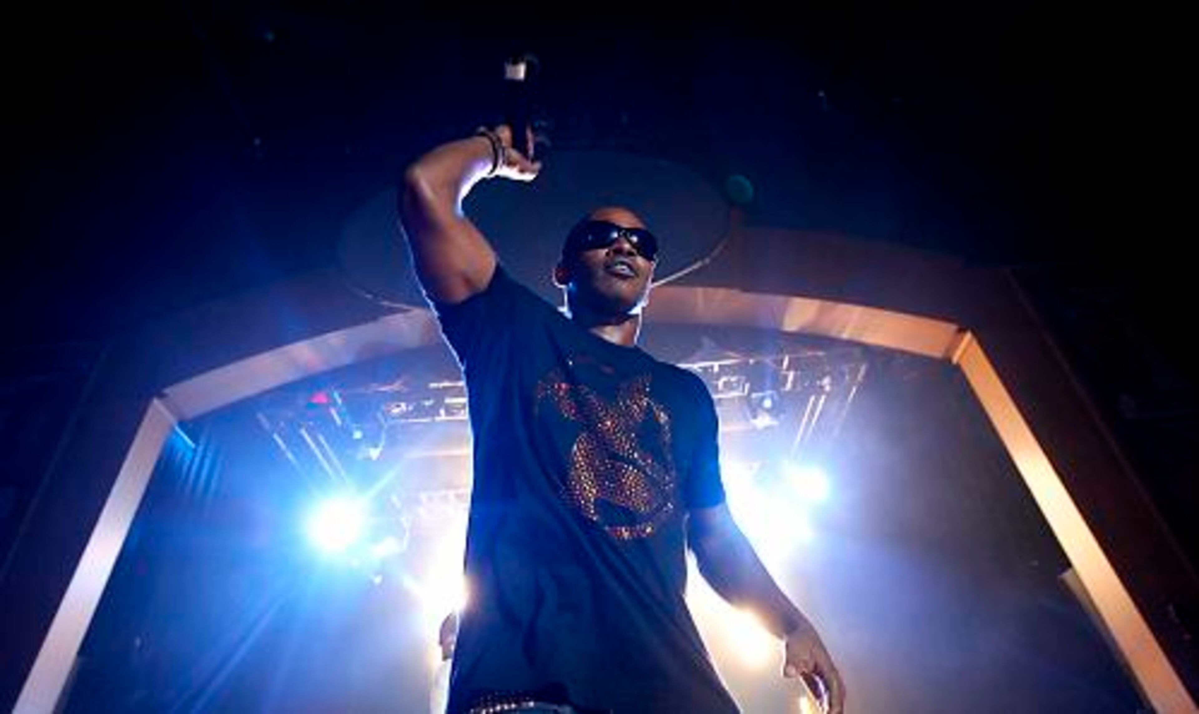 Jamie Foxx performs during Rolling Stone magazine's 40th anniversary VIP party.