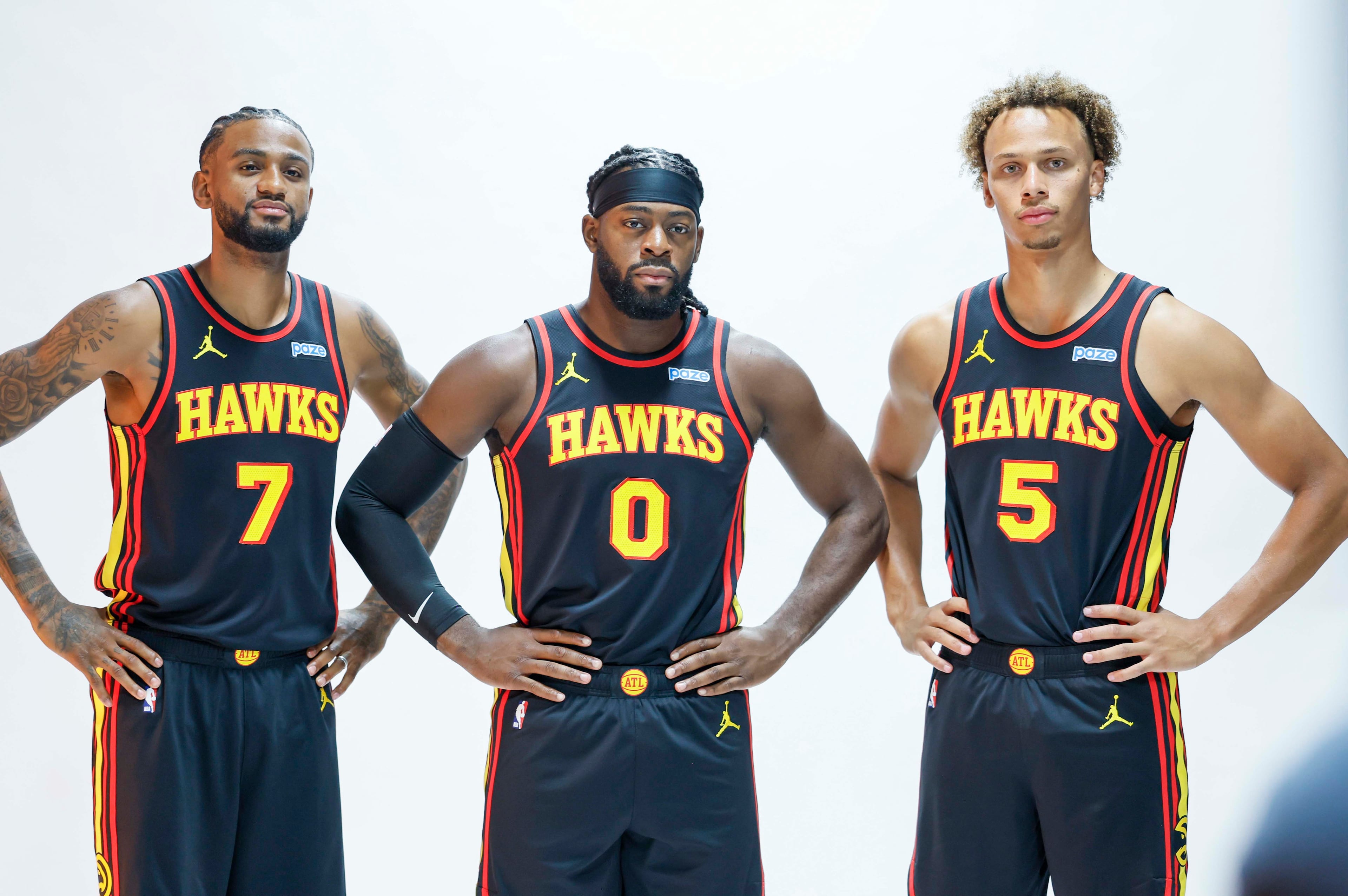 Hawks trio