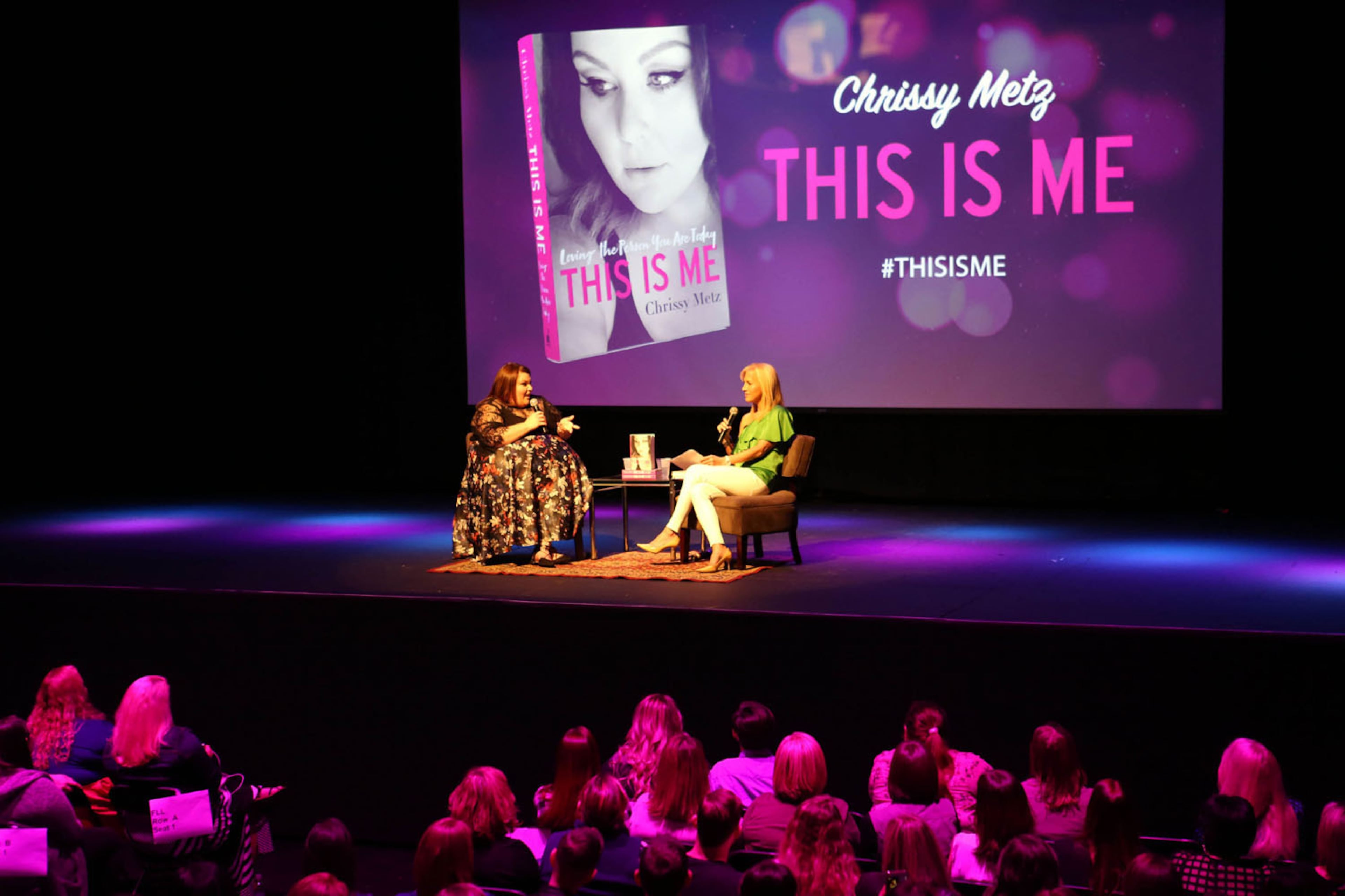 Chrissy Metz, Emmy-nominated star of NBC's hit drama "This Is Us", stopped at Center Stage Theatre on Friday, March 30, 2018, for an intimate Q&A and book-signing for her best-seller "This Is Me."
Robb Cohen Photography & Video /RobbsPhotos.com