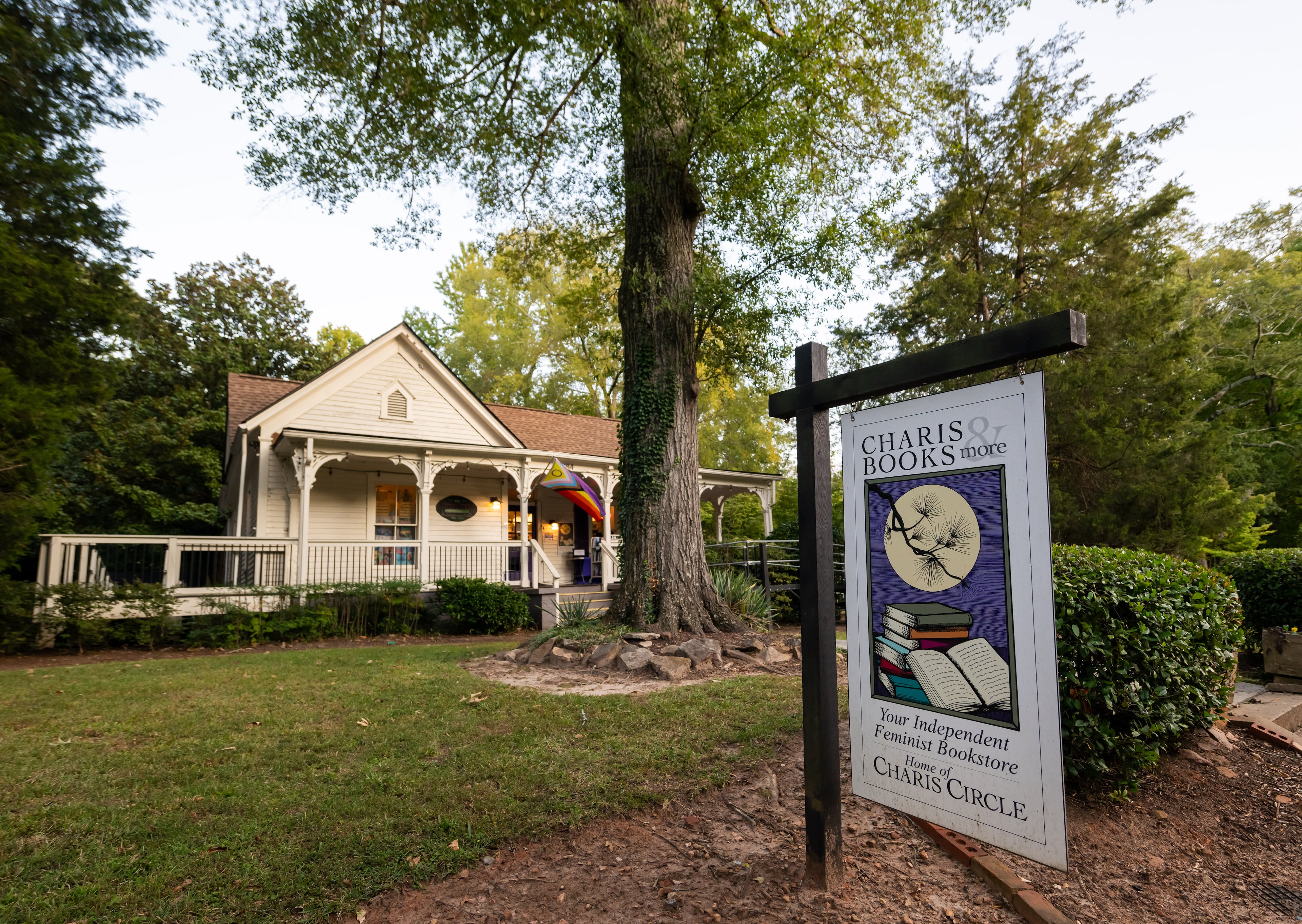 Charis Books & More in Decatur, Ga., on Tuesday, Oct. 15, 2024. (Bita Honarvar for the AJC)