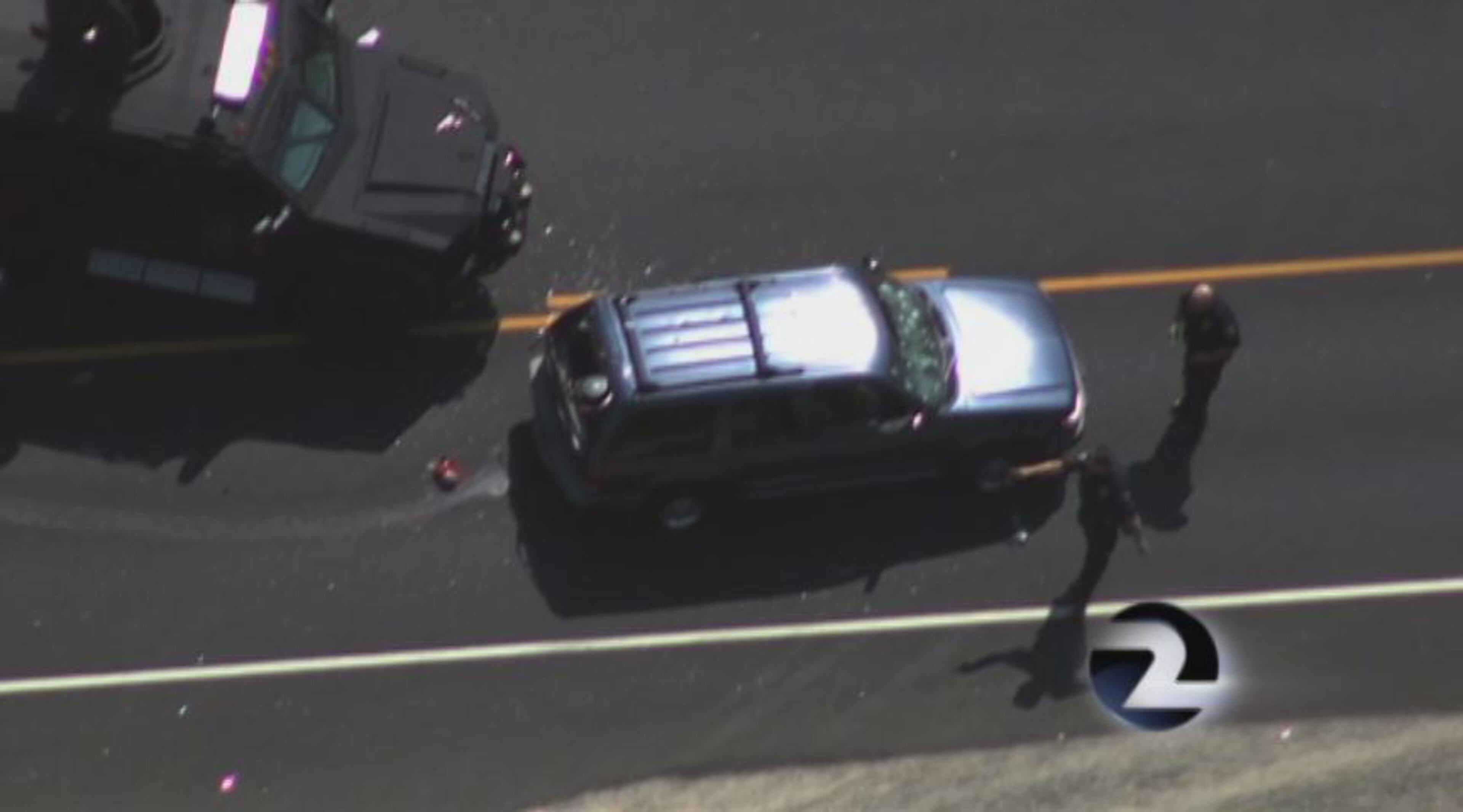 Police said at least two people are dead and two others are hospitalized after a bank robbery and high-speed chase in Stockton Wednesday afternoon.