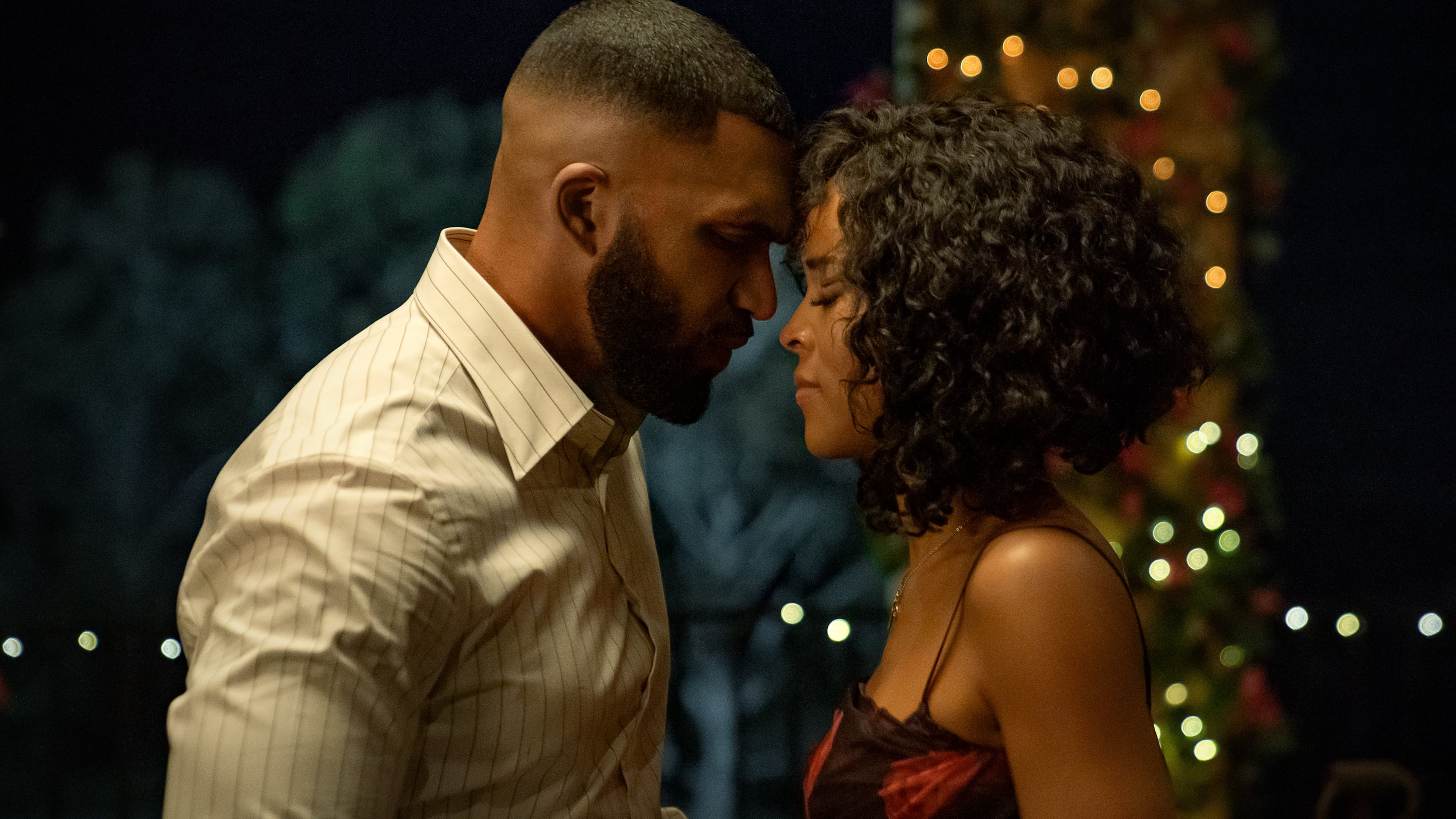 Tyler Perry, working with preacher/film producer DeVon Franklin, released his first faith-based film for Netflix last week, "Ruth & Boaz." The film stars Serayah McNeill (right) as Ruth Moably and Tyler Lepley as Boaz. (Courtesy of Netflix)