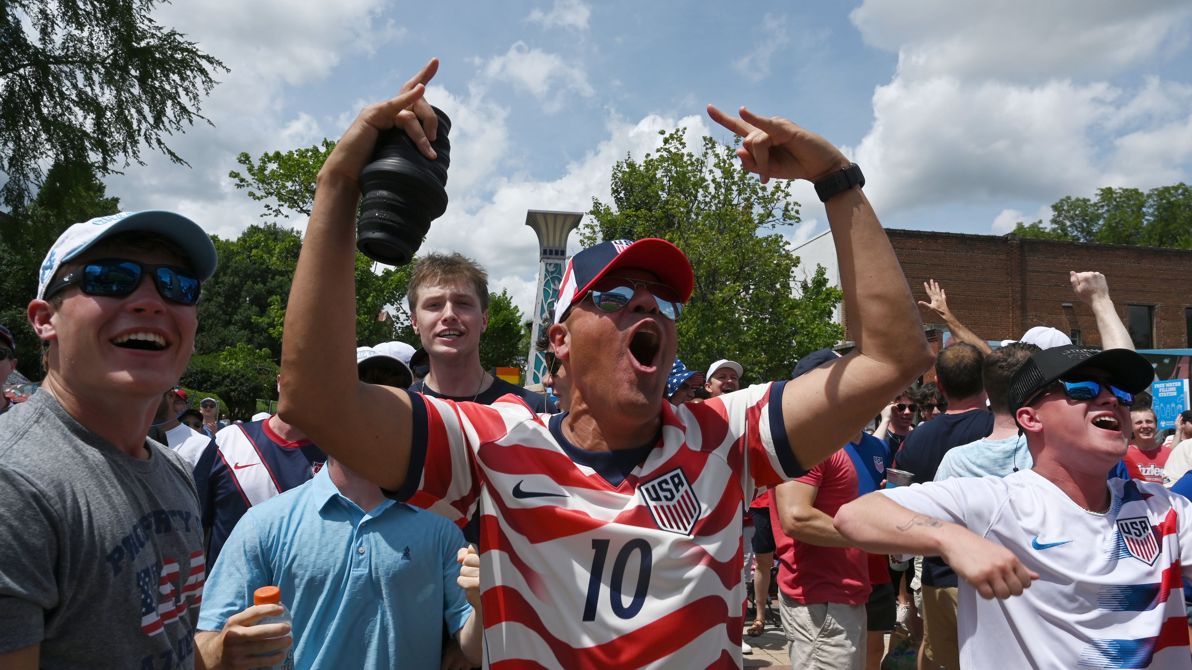 Decatur WatchFest at Decatur Square is another must-visit World Cup event. (Hyosub Shin/AJC)