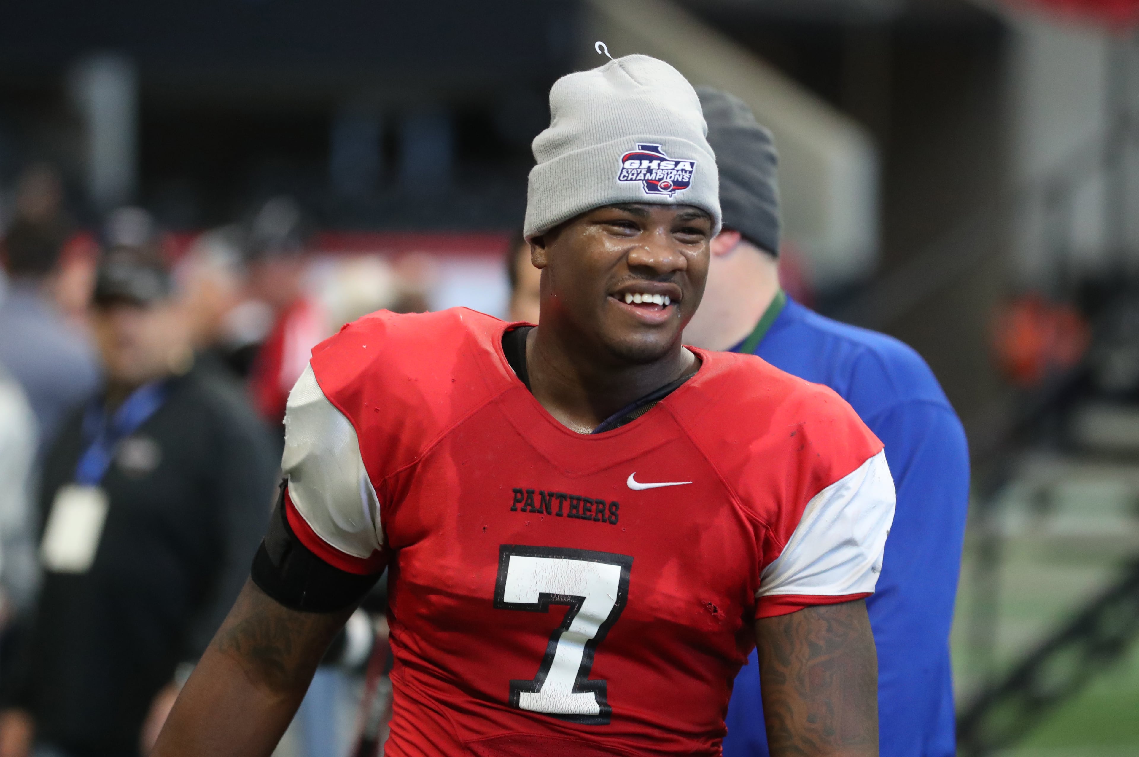 Photos: Day 1 of HS state title games at Mercedes-Benz Stadium