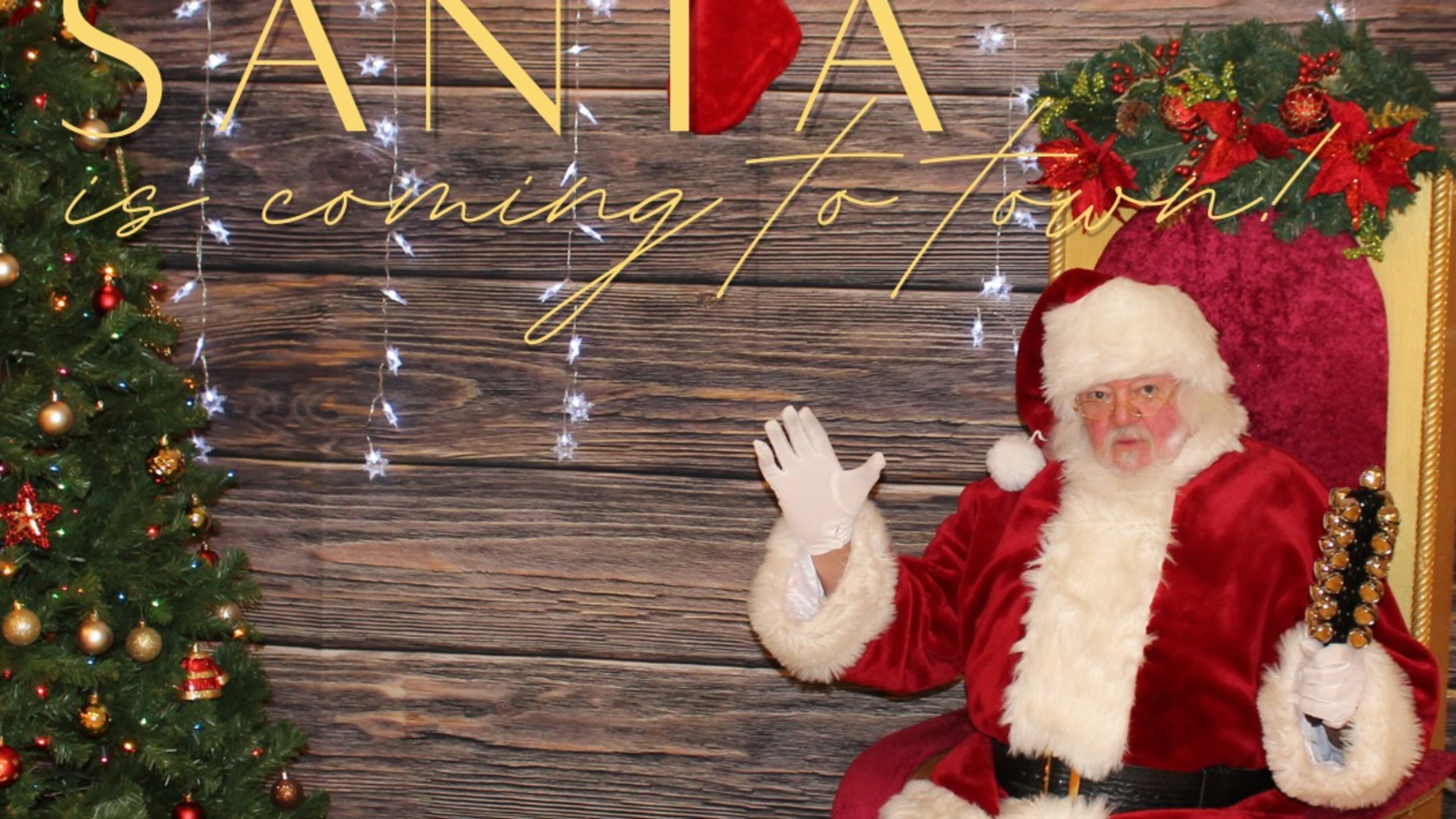 At $5 per child, Christmas with Santa in Central Park is 10 a.m. to 1 p.m. Dec. 9 at 2300 Keith Bridge Road, Cumming. (Courtesy of Forsyth County)