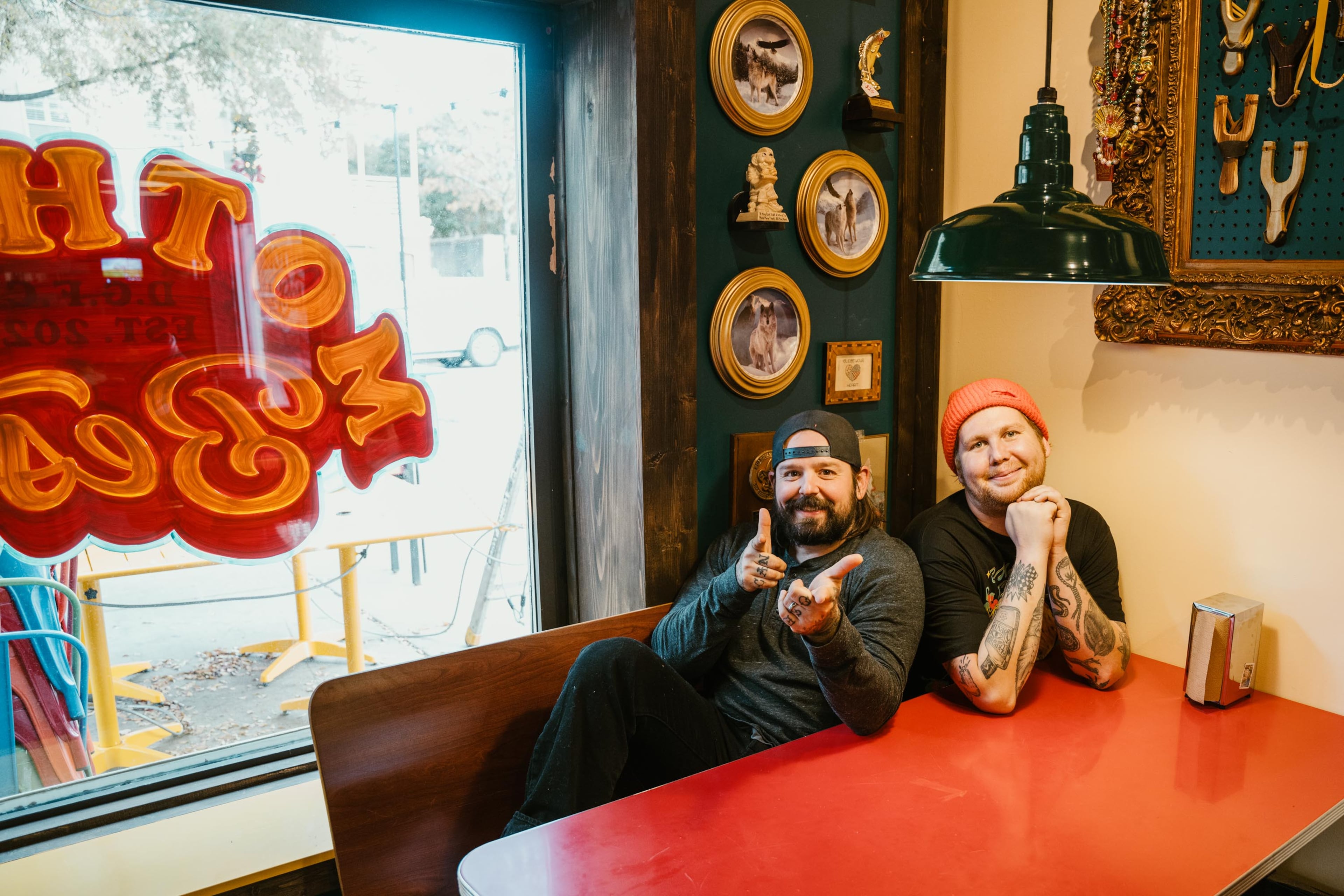 Ean Camperlengo (left) and Ross Winecoff founded Mothers Best as a pop-up in 2021. (Courtesy of Mothers Best)