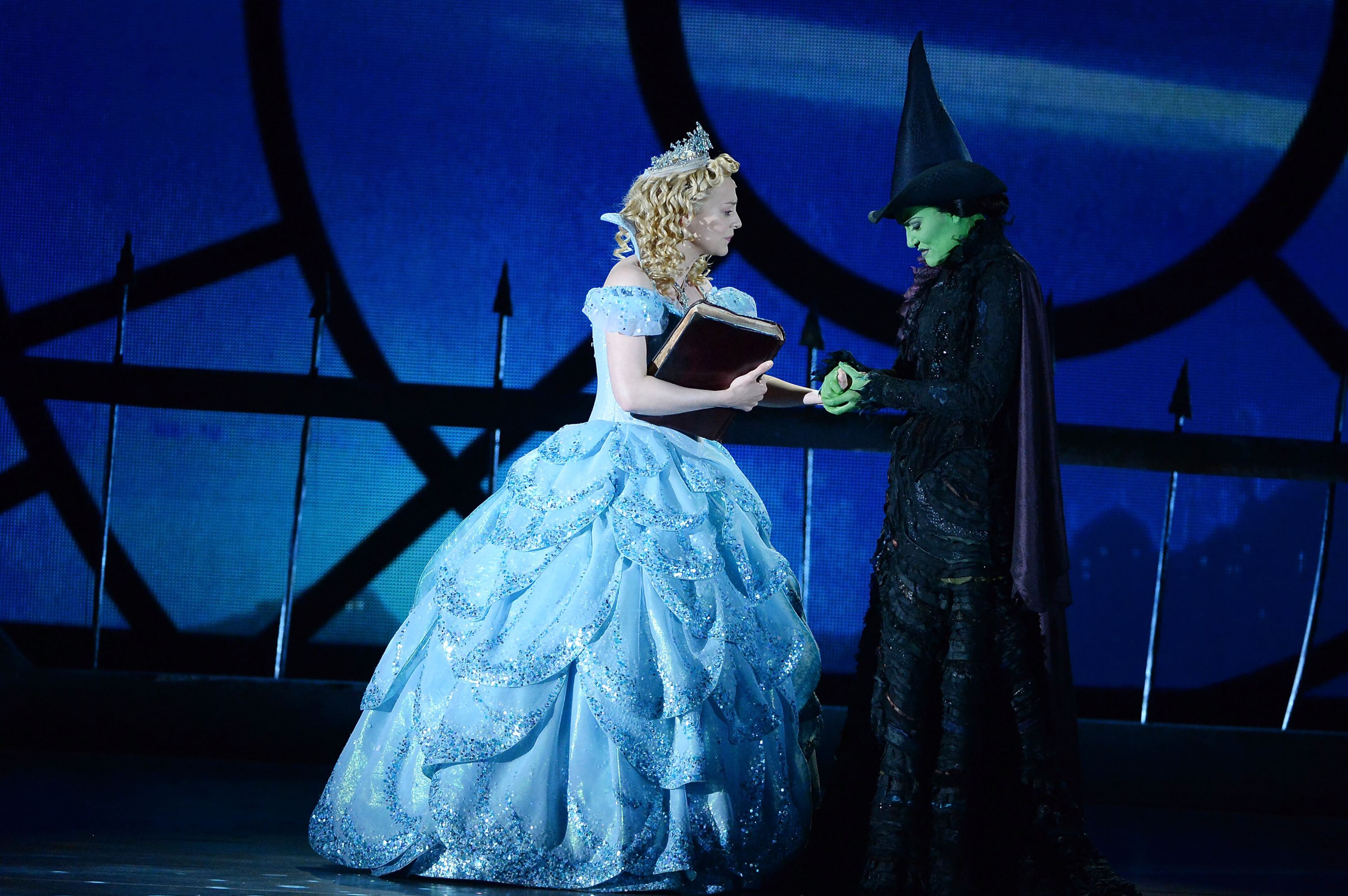 NEW YORK, NY - JUNE 08: Actors Jenni Barber (L) and Christine Dwyer perform onstage during the 68th Annual Tony Awards at Radio City Music Hall on June 8, 2014 in New York City. (Photo by Theo Wargo/Getty Images for Tony Awards Productions)