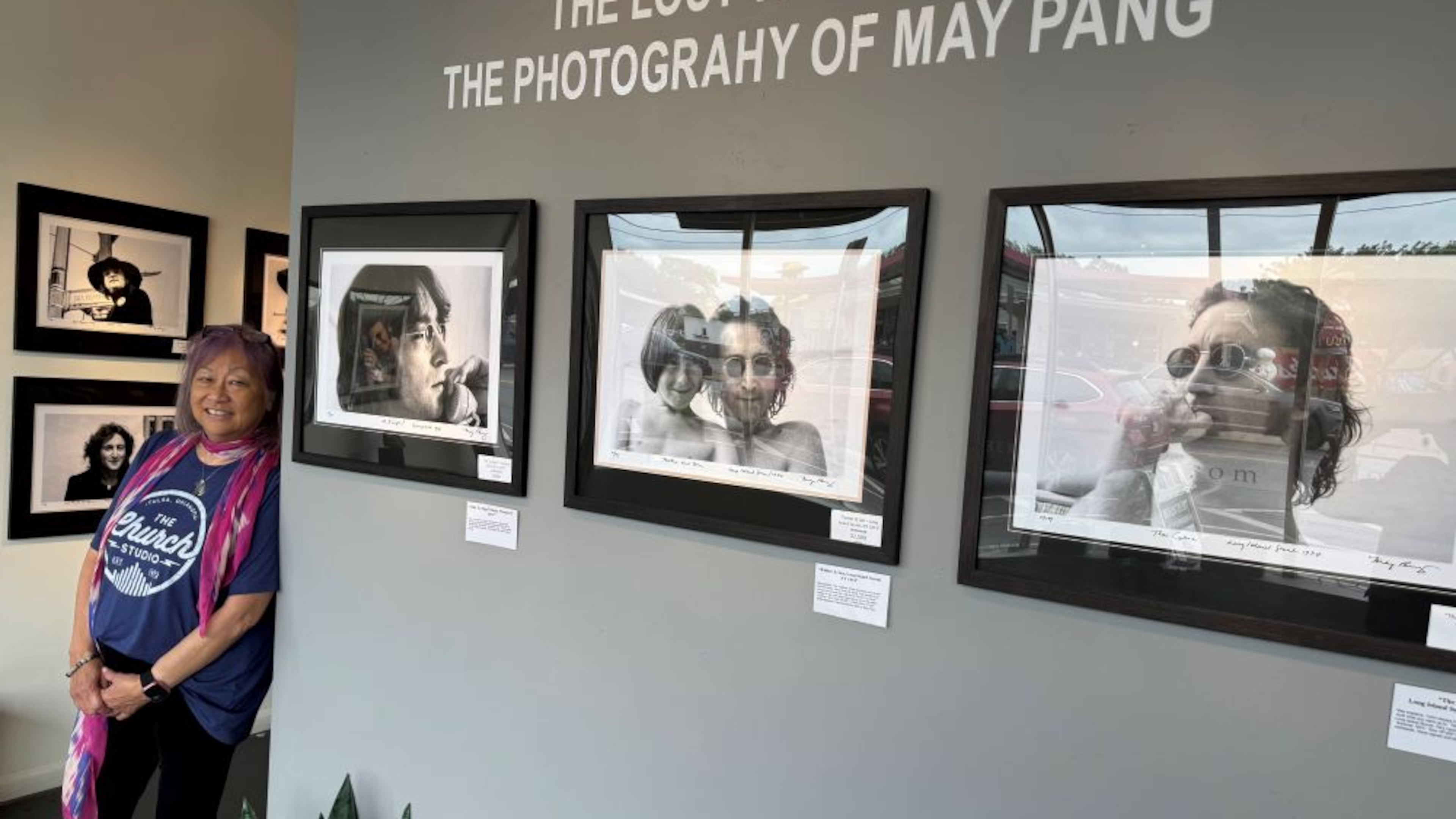 Rock photographer and music executive May Pang is hosting 'The Lost Weekend: The Photography of May Pang,' a photo exhibit featuring images of former Beatle John Lennon during his 1973-75 romance with Pang while he was estranged from wife Yoko Ono. The installation is held at Mimms Museum of Technology and Art in Roswell on Feb. 24-25, 2026. (Courtesy)