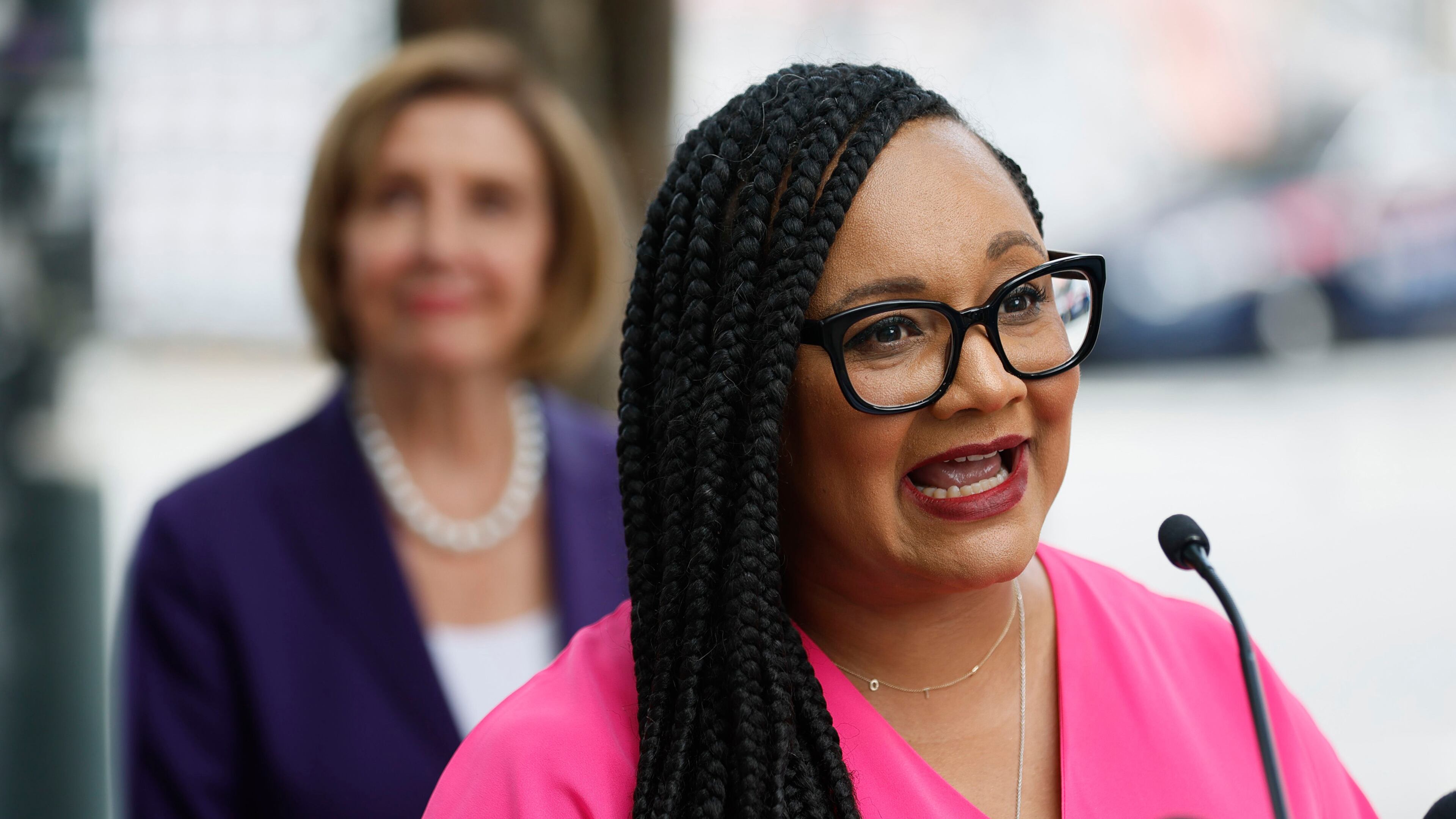 U.S. Rep. Nikema Williams also chairs the Democratic Party of Georgia. (Jason Getz/The Atlanta Journal-Constitution/TNS)