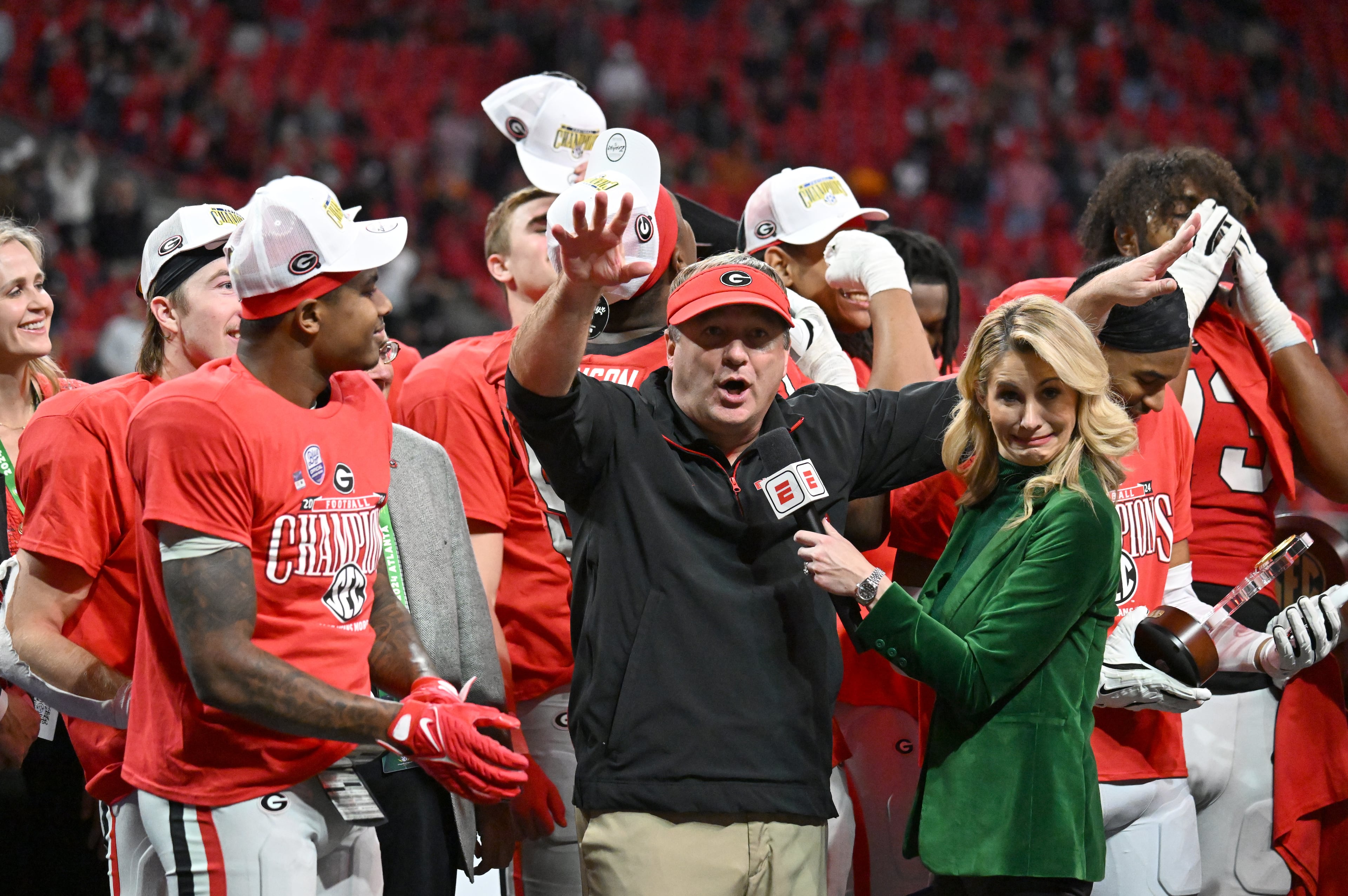 SEC Championship Georgia vs Texas