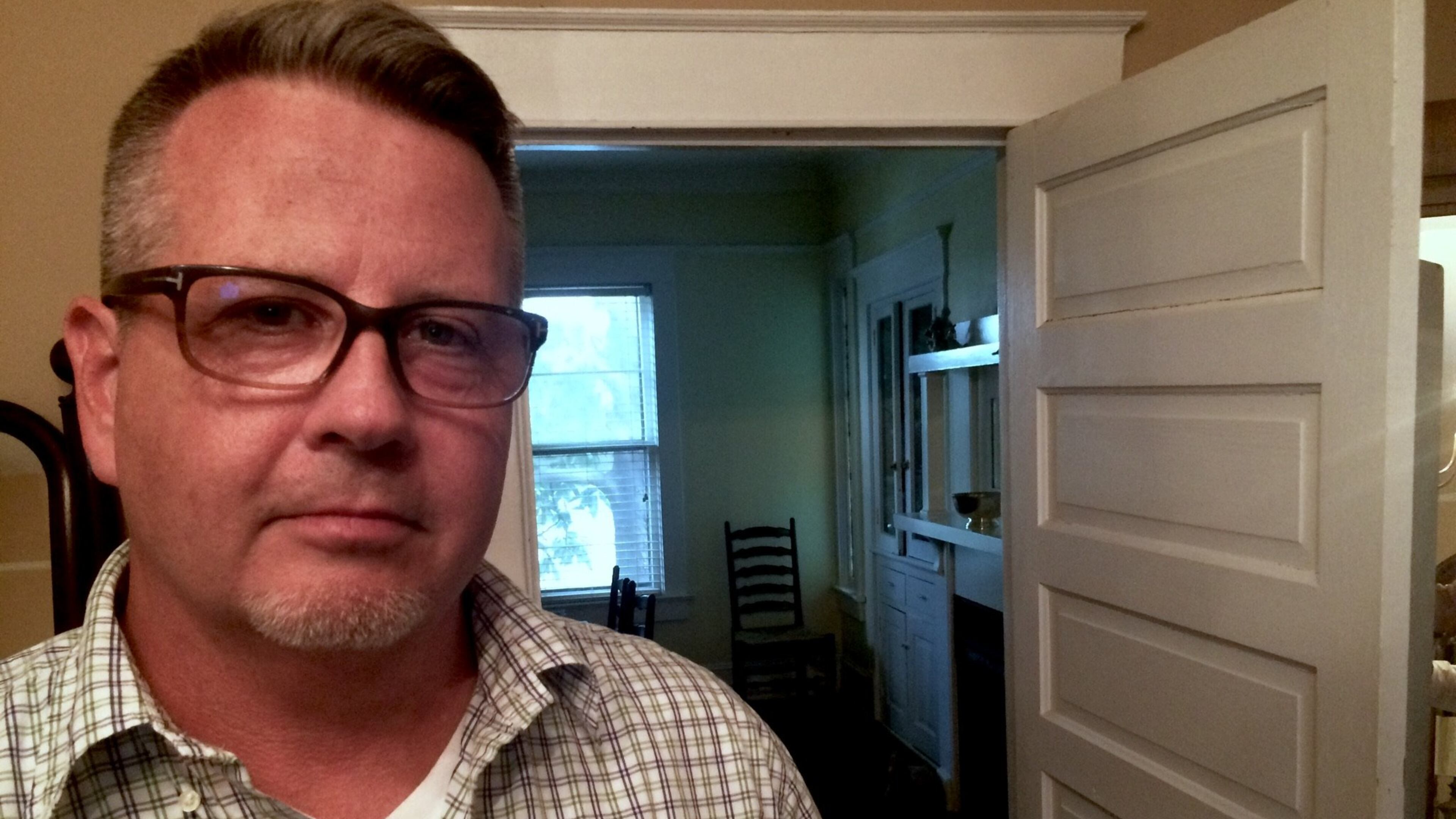 Will Gara has seen a figure in the doorway a number of times. It seems to bring bad news. MARK DAVIS / MRDAVIS@AJC.COM