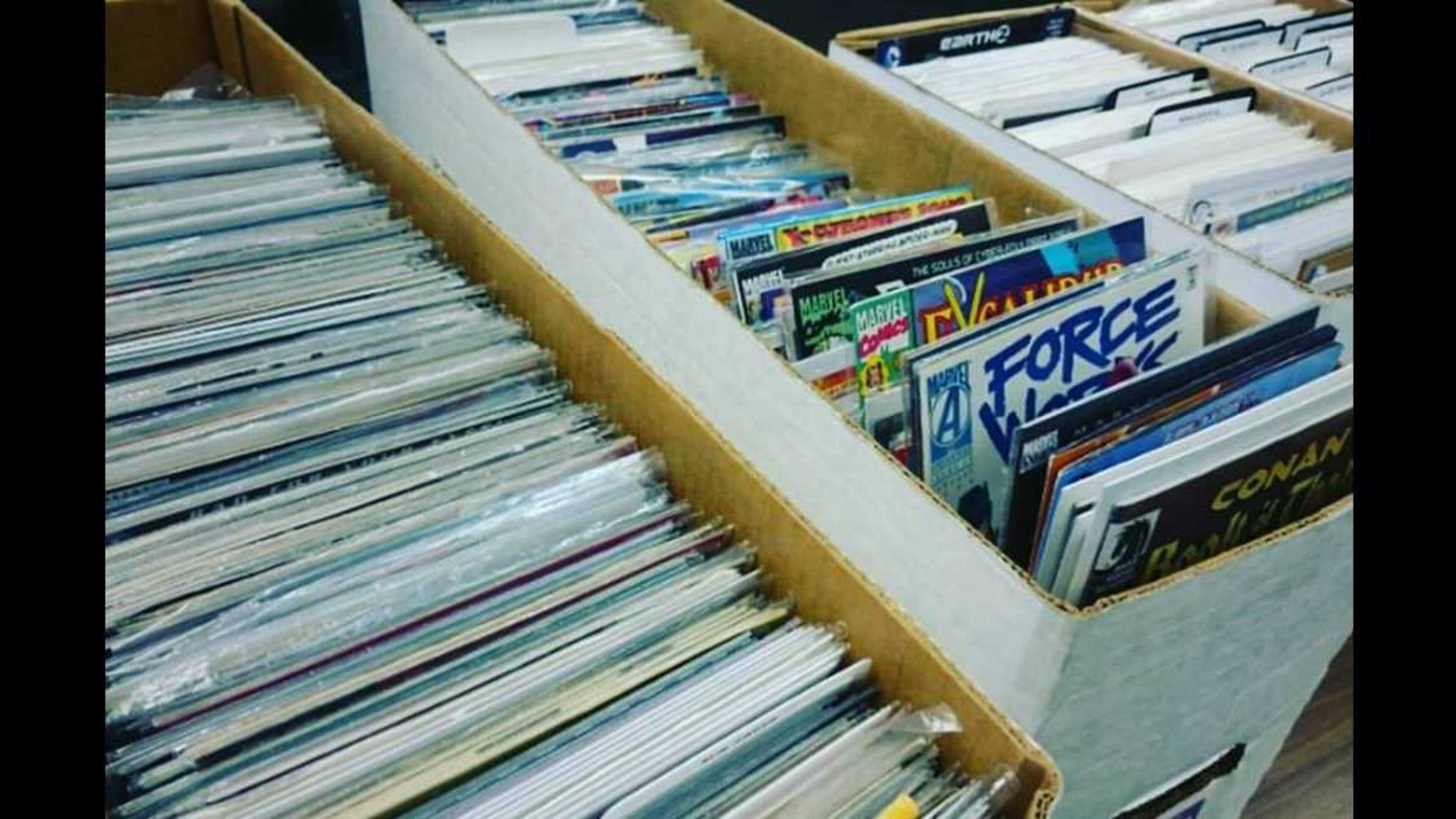 Switzer Library in Marietta is selling four comic books for $1. The books are donated.