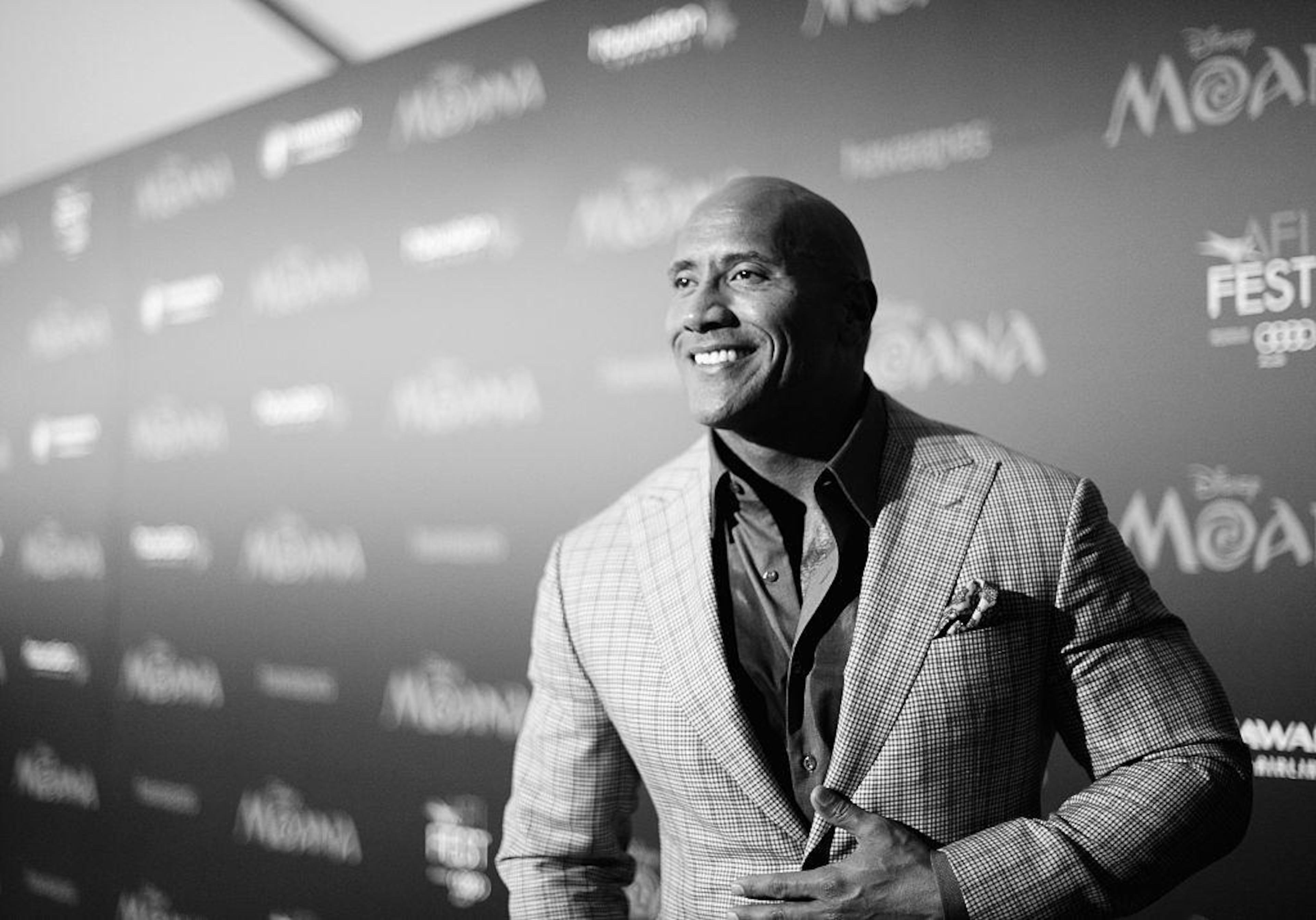 2016 Actor Dwayne Johnson attends The World Premiere of Disney's "MOANA" at the El Capitan Theatre on Monday, November 14, 2016 in Hollywood, CA. (Photo by Charley Gallay/Getty Images for Disney)