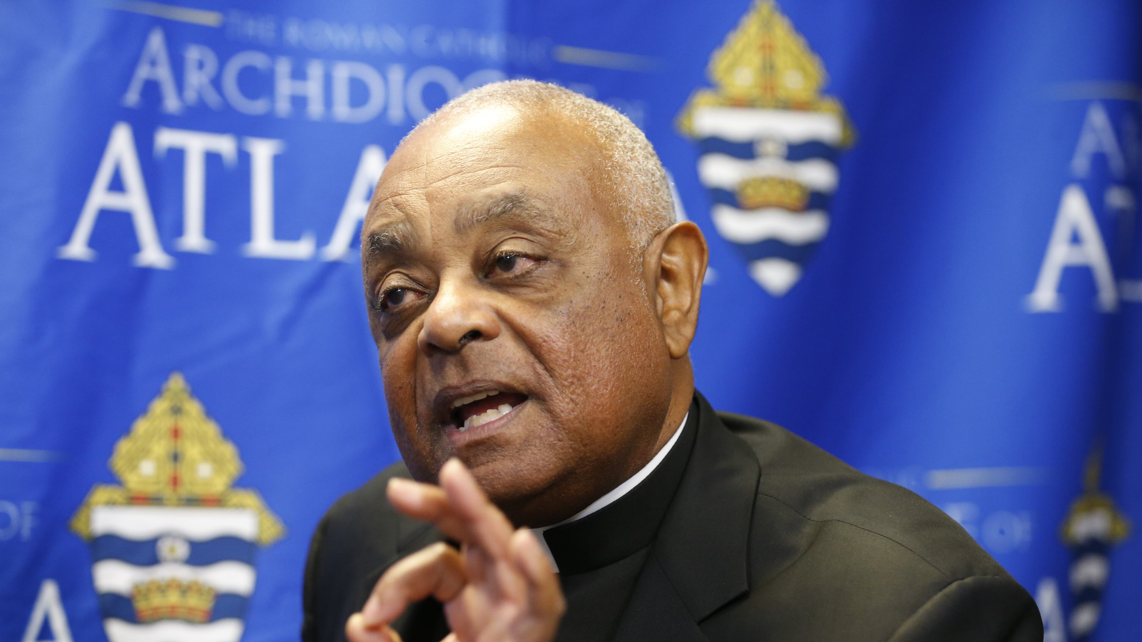 Atlanta Archbishop Wilton Gregory in a 2015 file photo. Bob Andres, bandres@ajc.com