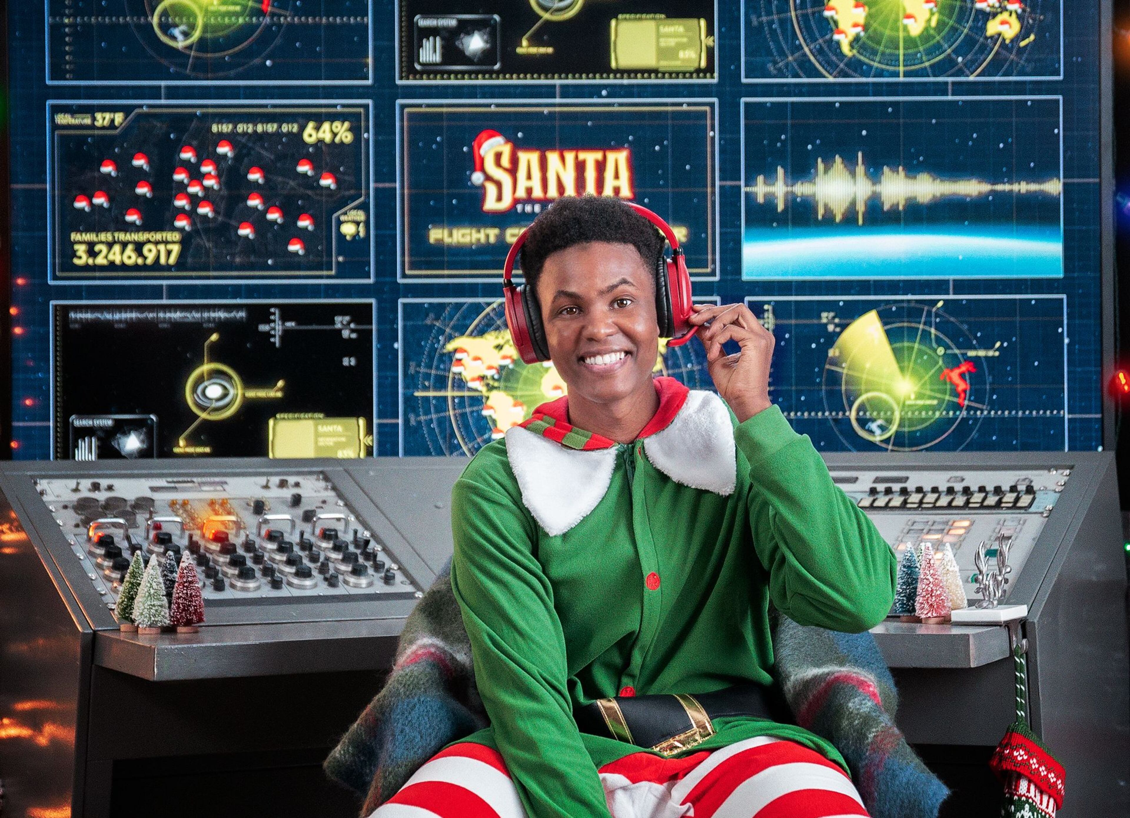 Kringle is one of Santa's elves in "Santa - The Experience," a virtual option for kids to talk with Santa this year.