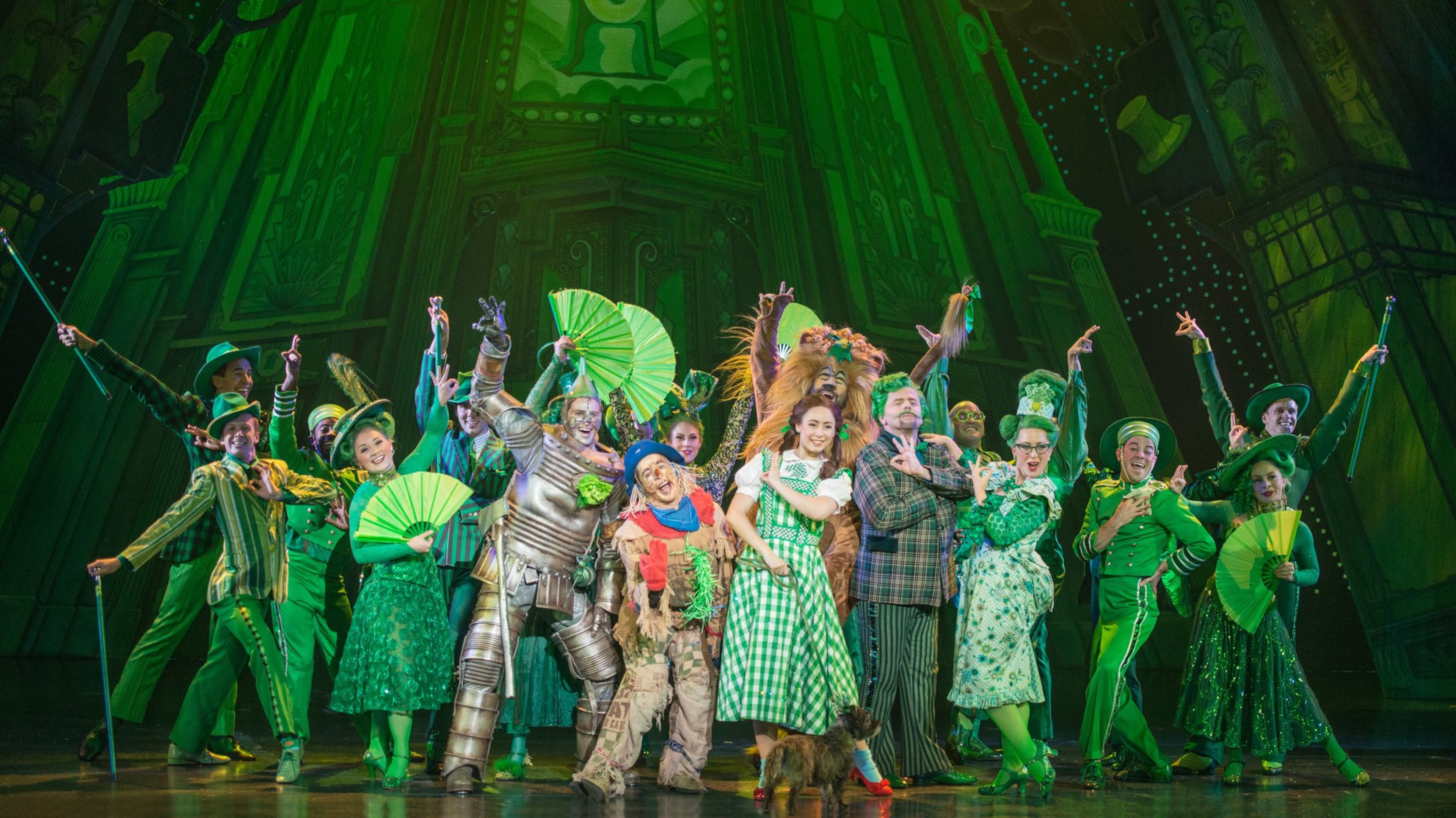 “The Wizard of Oz” takes a trip to the Emerald City in a new adaptation of the classic, at the Fox Theatre through June 26. CONTRIBUTED BY DANIEL A. SWALEC